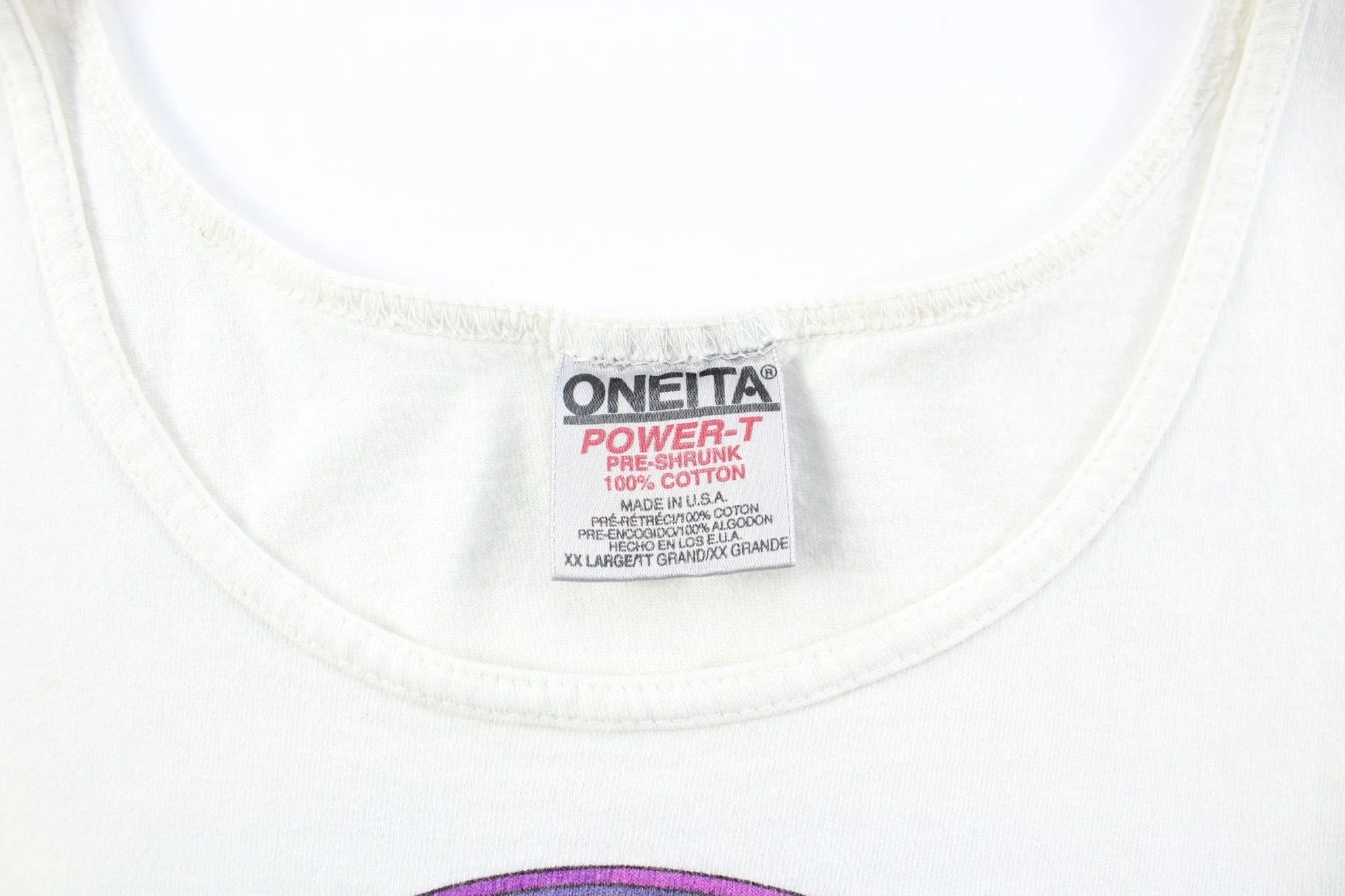 1996 Andy's Picnic Hot Rod Racing Tank Top - Image 4