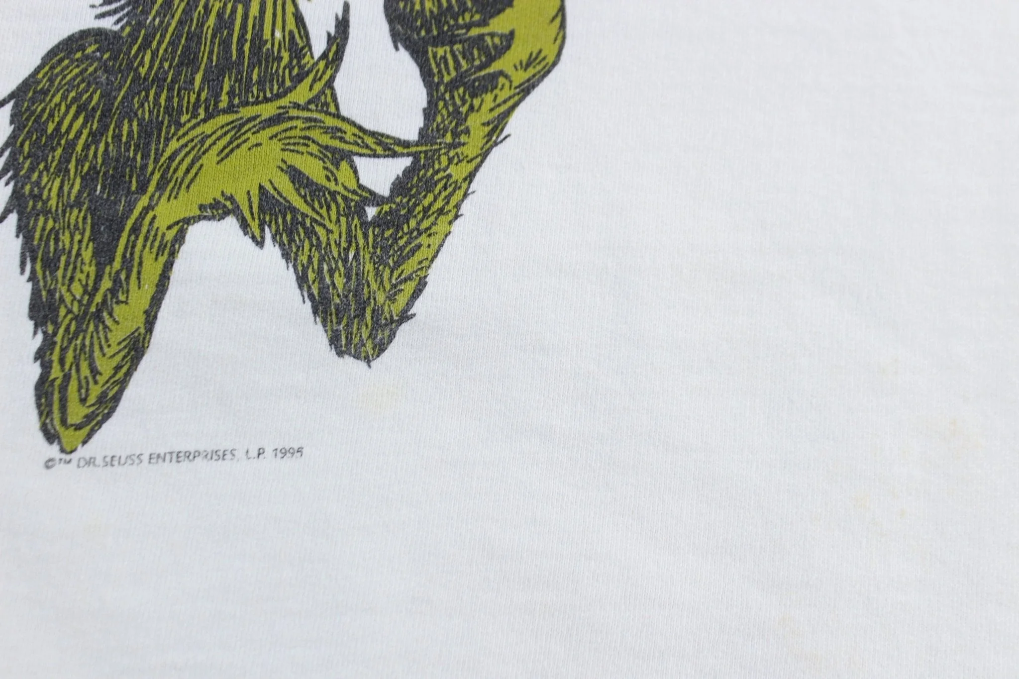 1995 Dr. Seuss The Grinch Sweatshirt - Image 3