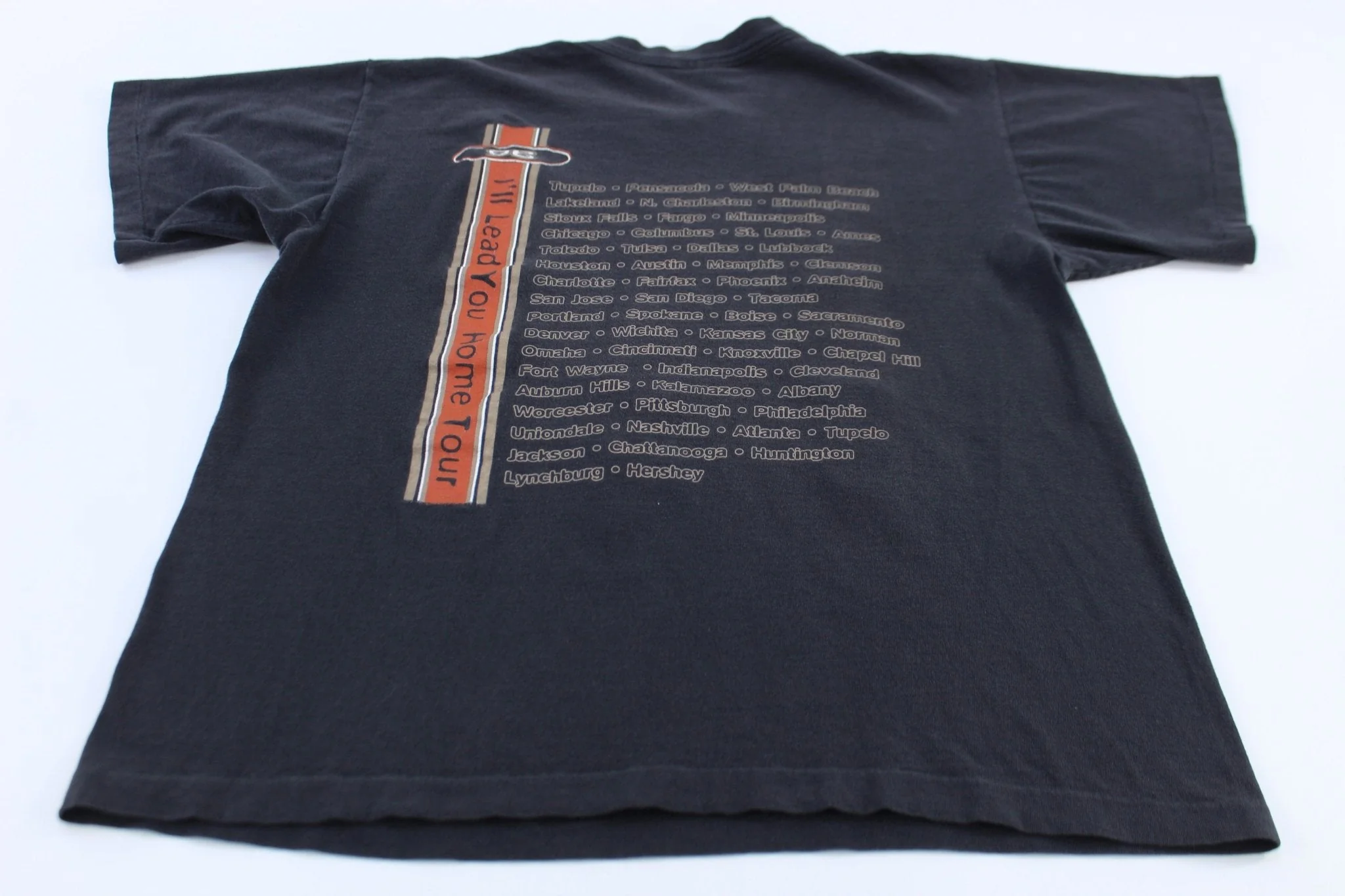 1996 Michael W. Smith I'll Lead You Home Tour T-Shirt - Image 2