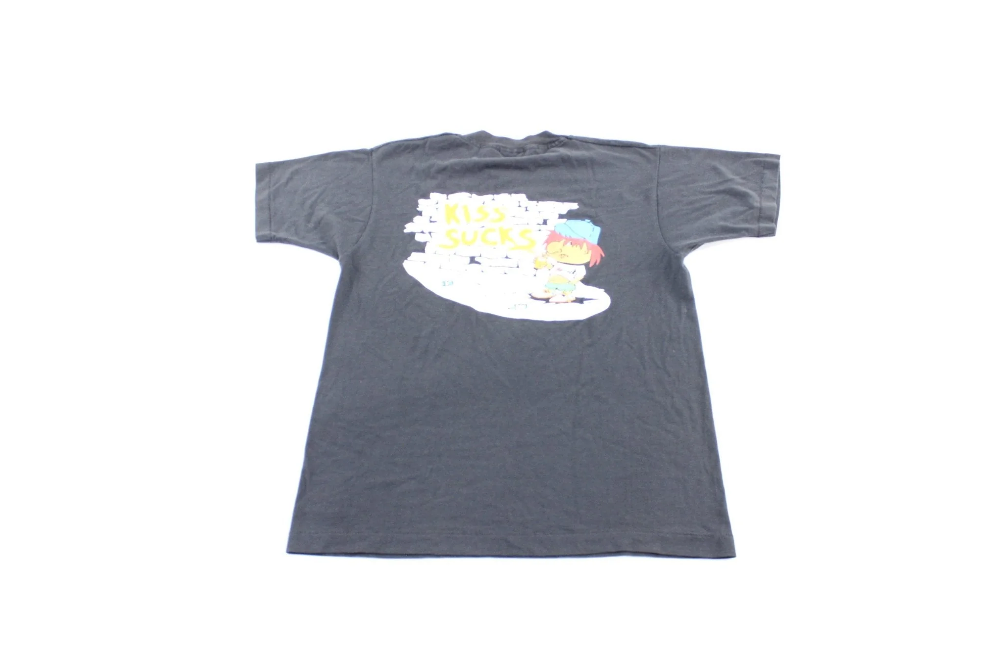 1996 San Antonio 96 Rock Kiss Sucks Radio Station T-Shirt - Image 2