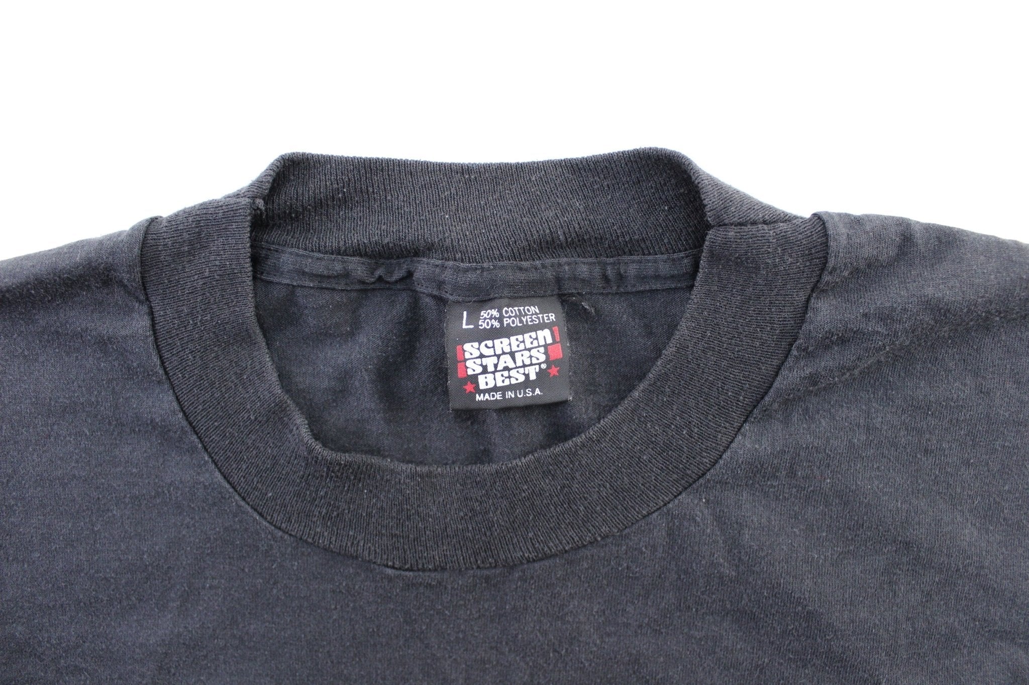 1996 San Antonio 96 Rock Kiss Sucks Radio Station T-Shirt - Image 3