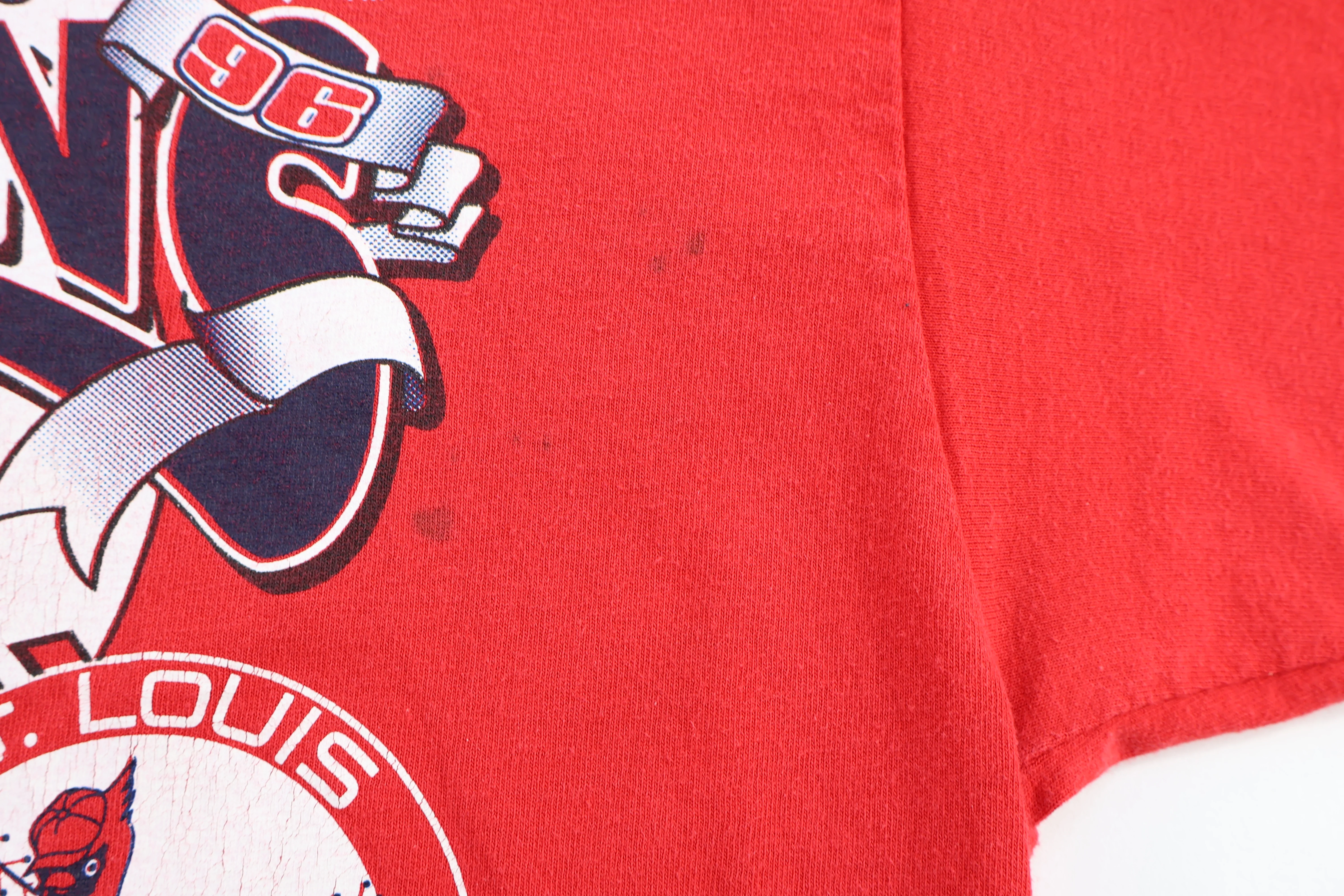 1996 St. Louis Cardinals Baseball T-shirt - Image 3