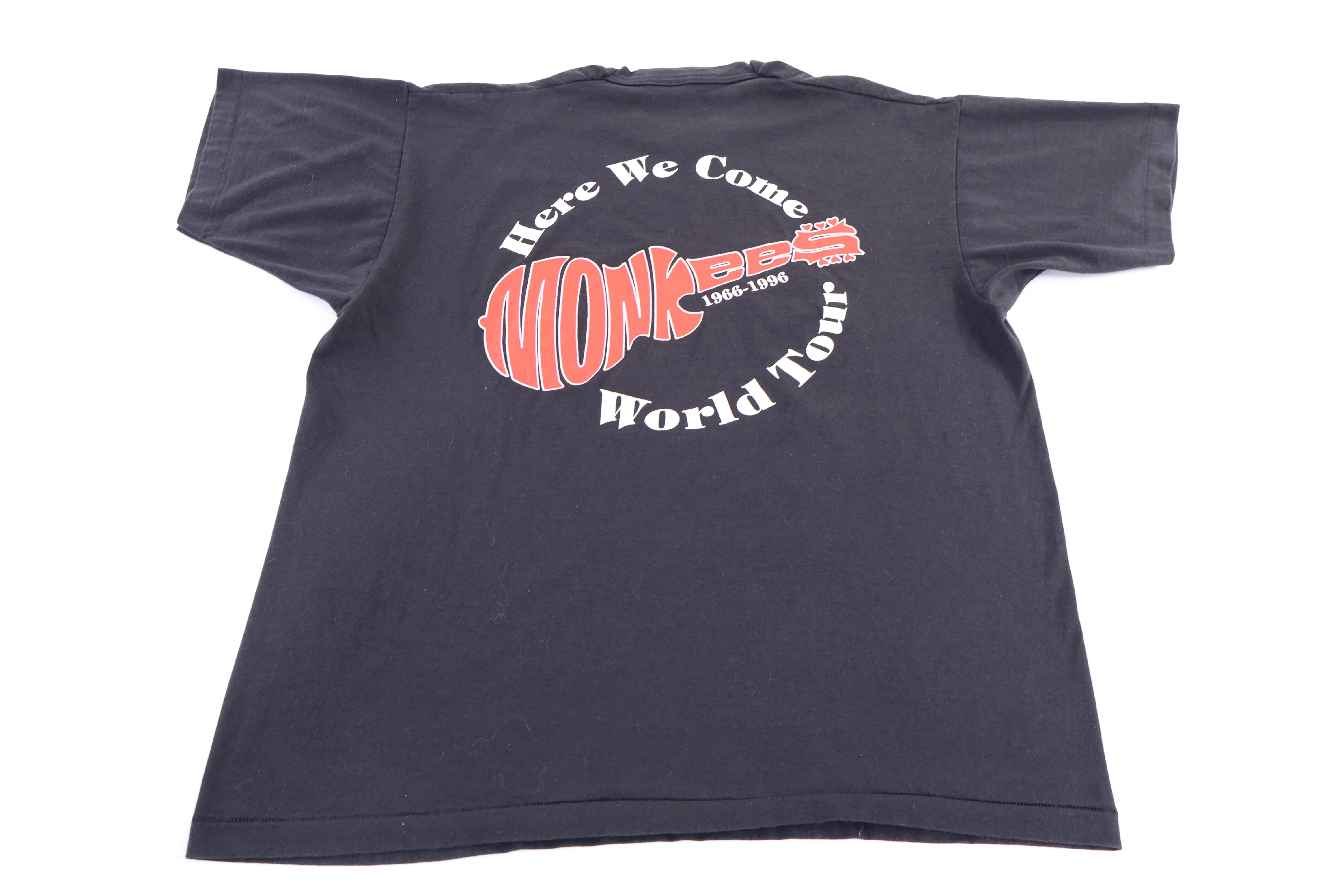 1996 The Monkees Here Come The World Tour T-shirt - Image 2