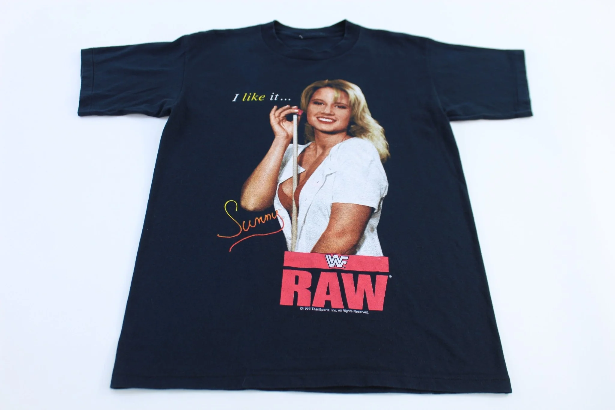1996 WF Sunny I Like It... Raw Wrestling T-shirt