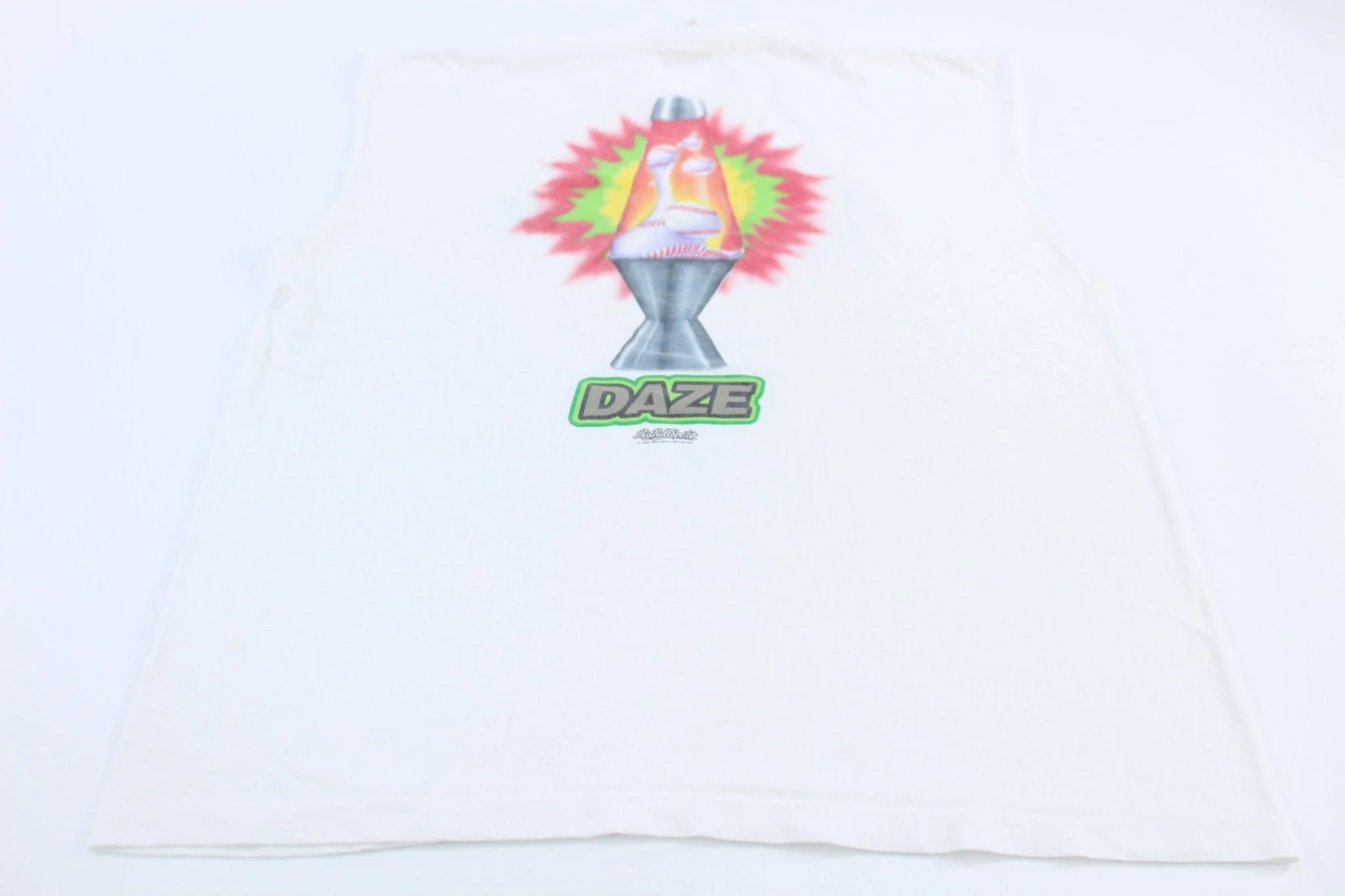 1997 Big Ball Sports Baseball Lava Lamp Daze Tank Top - Image 2