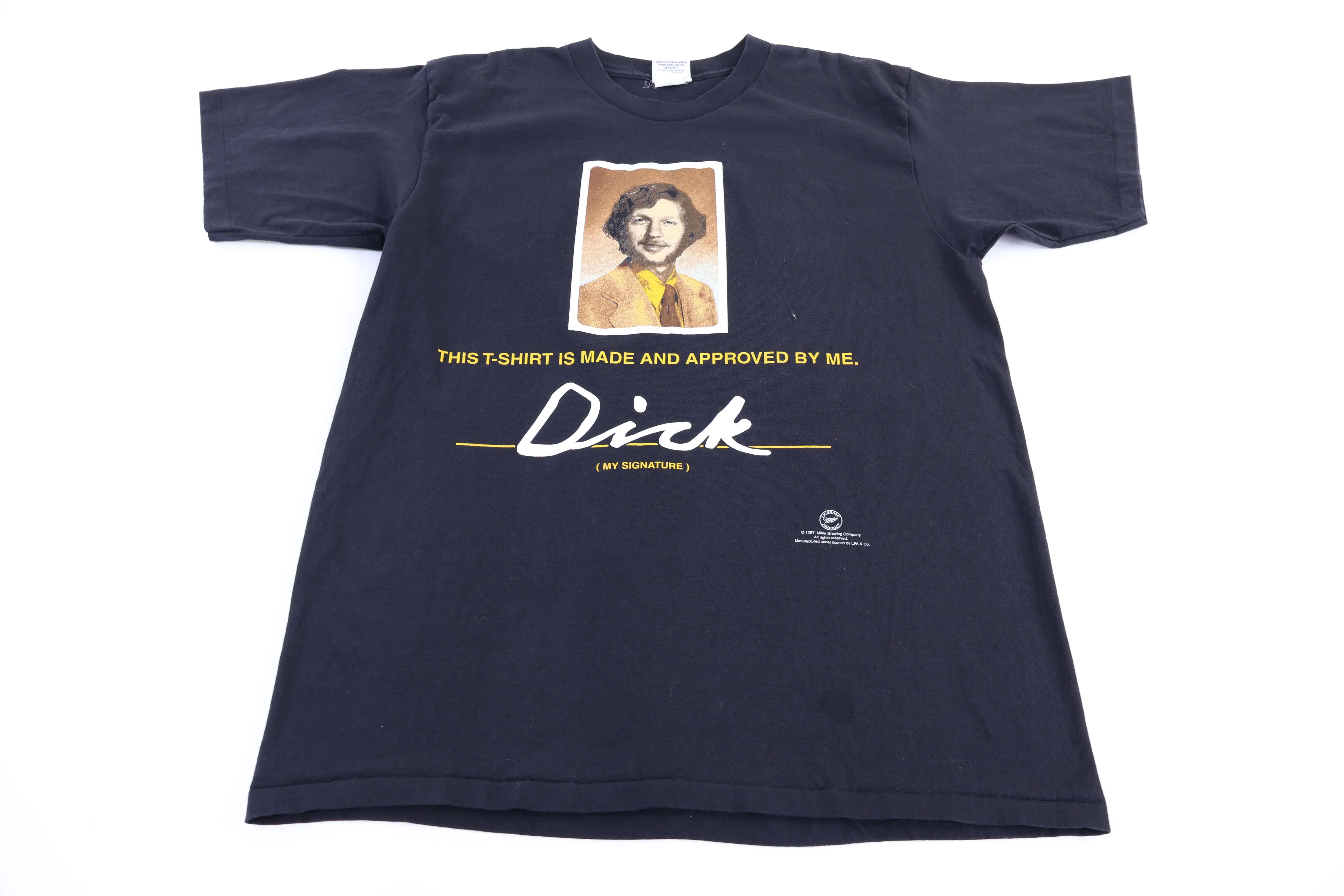 1997 Miller Beer Humor Graphic T-shirt
