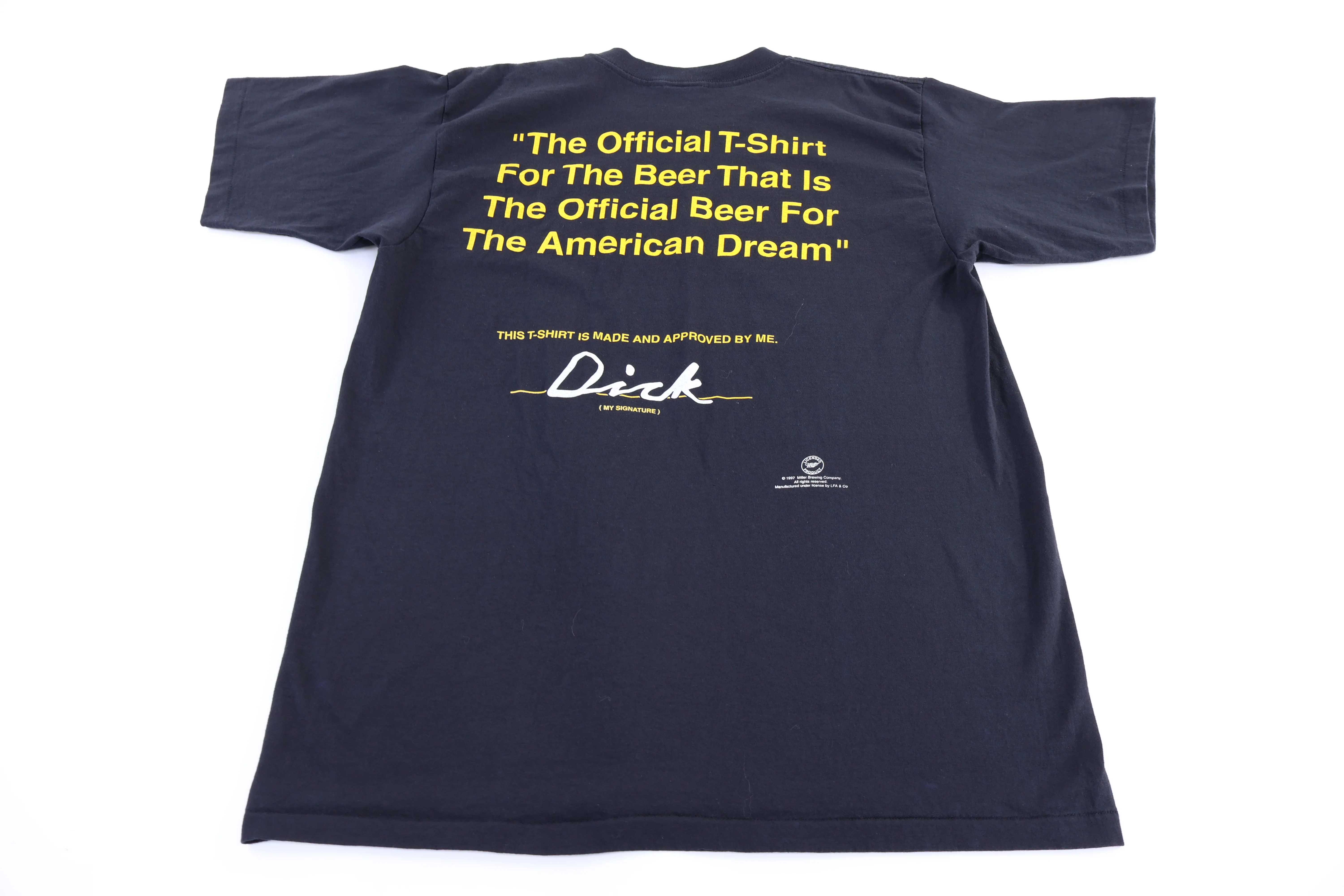 1997 Miller Beer Humor Graphic T-shirt - Image 2