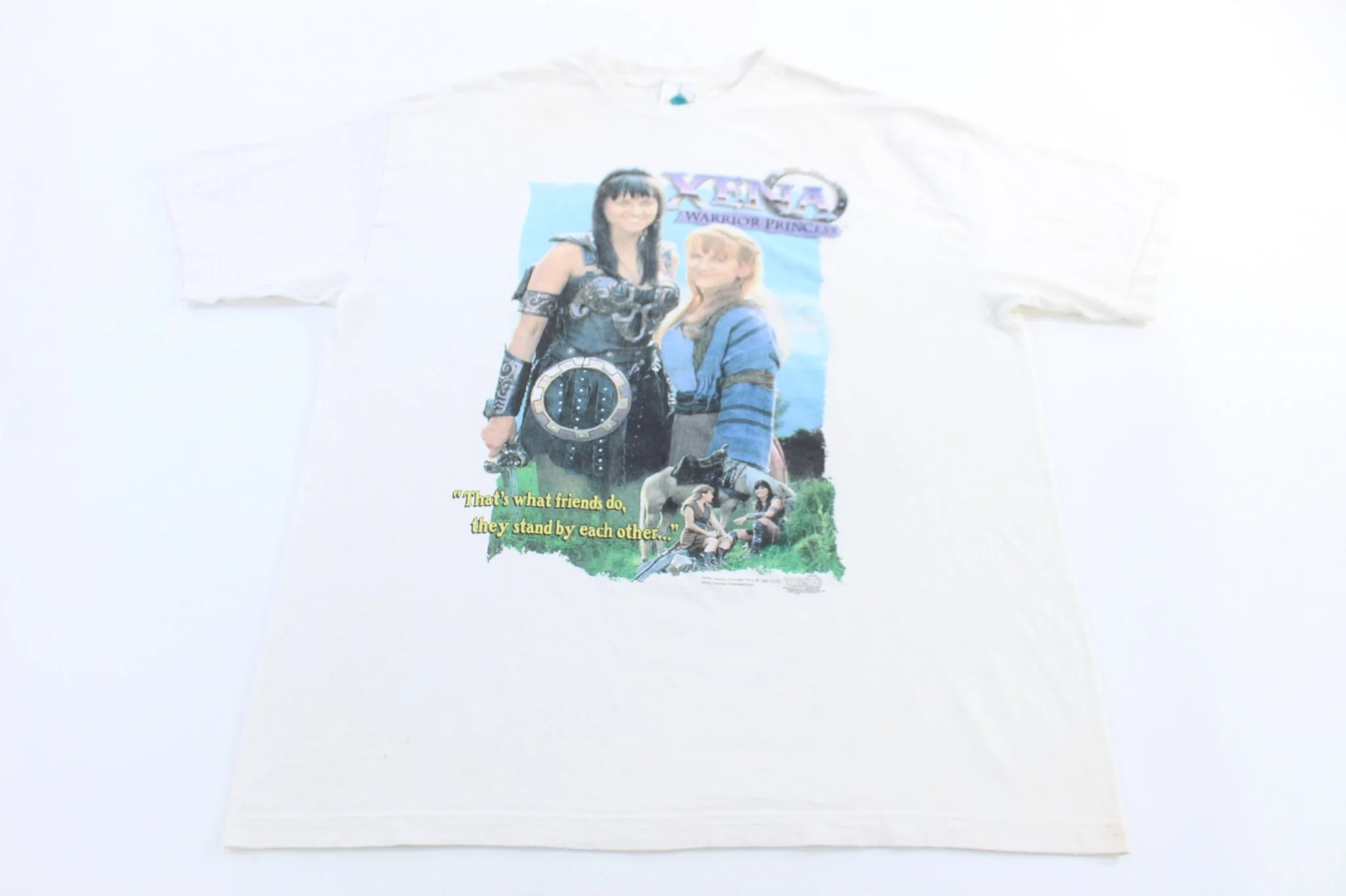 1997 Xena: Warrior Princess and Gabrielle T-shirt