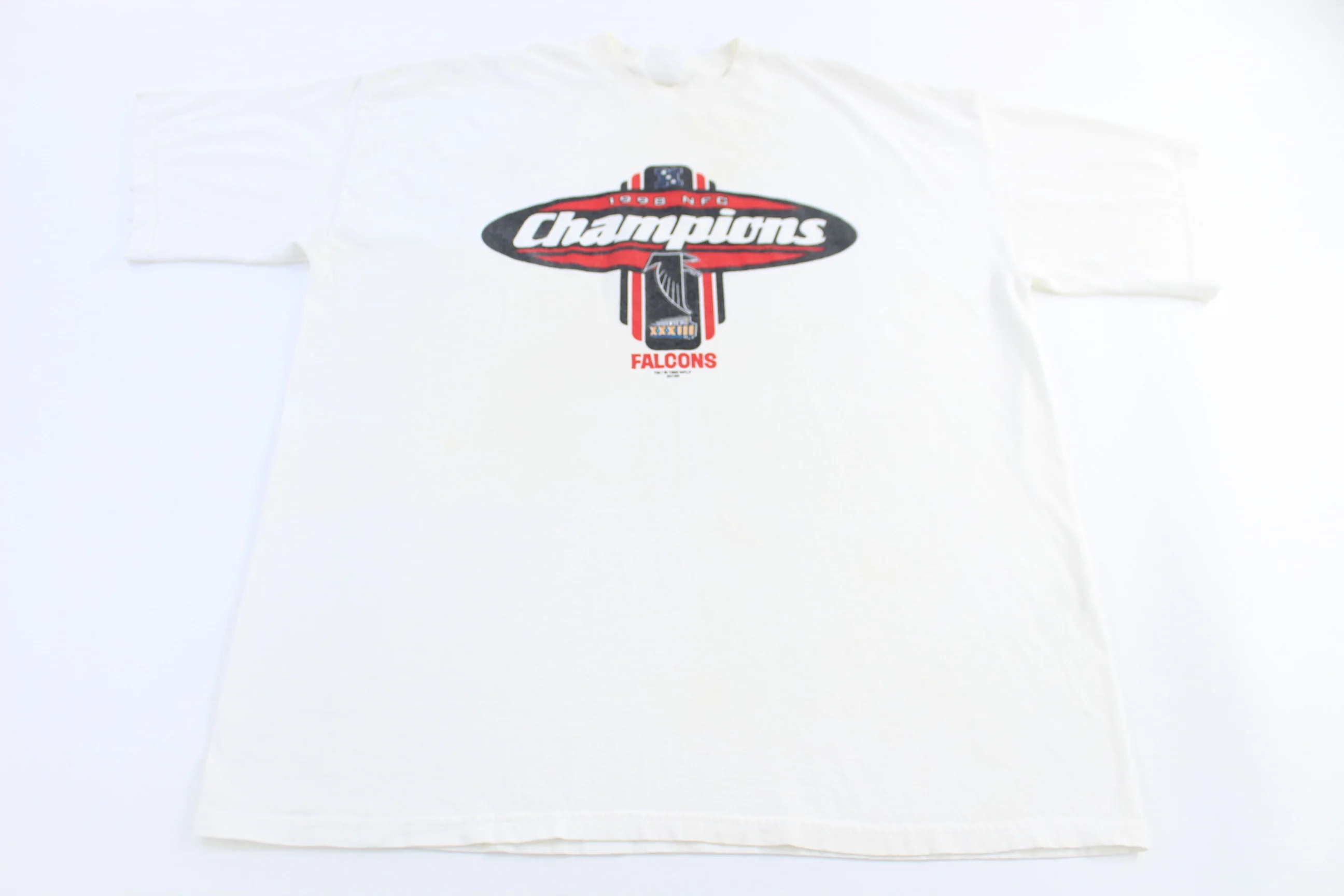 1998 Atlanta Falcons Super Bowl Champions T-shirt