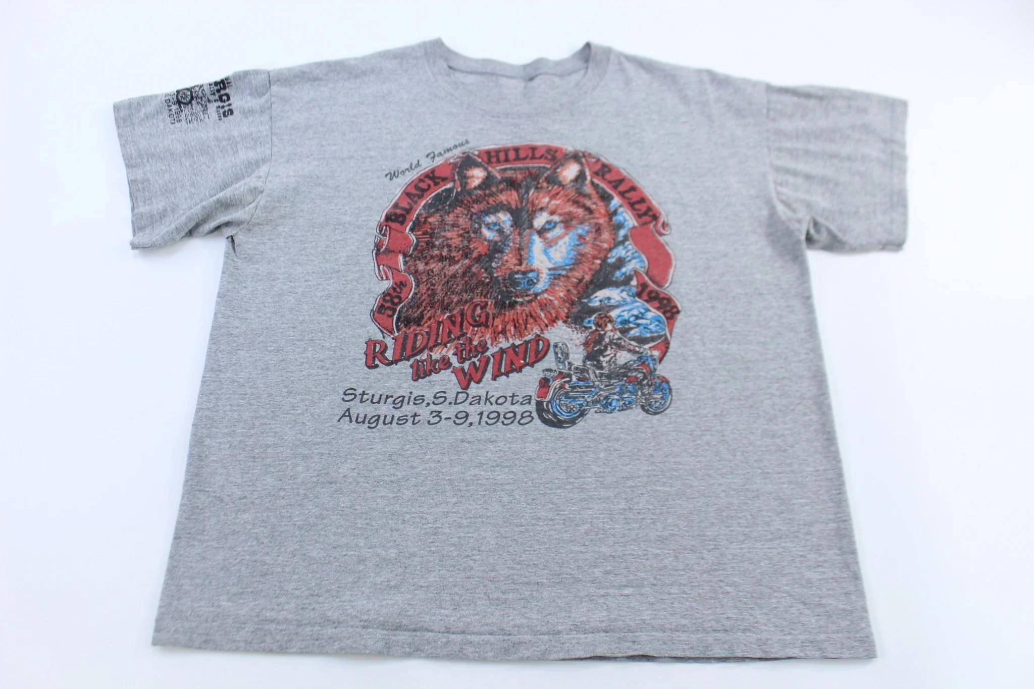 1998 Black Hills Rally Sturgis T-shirt