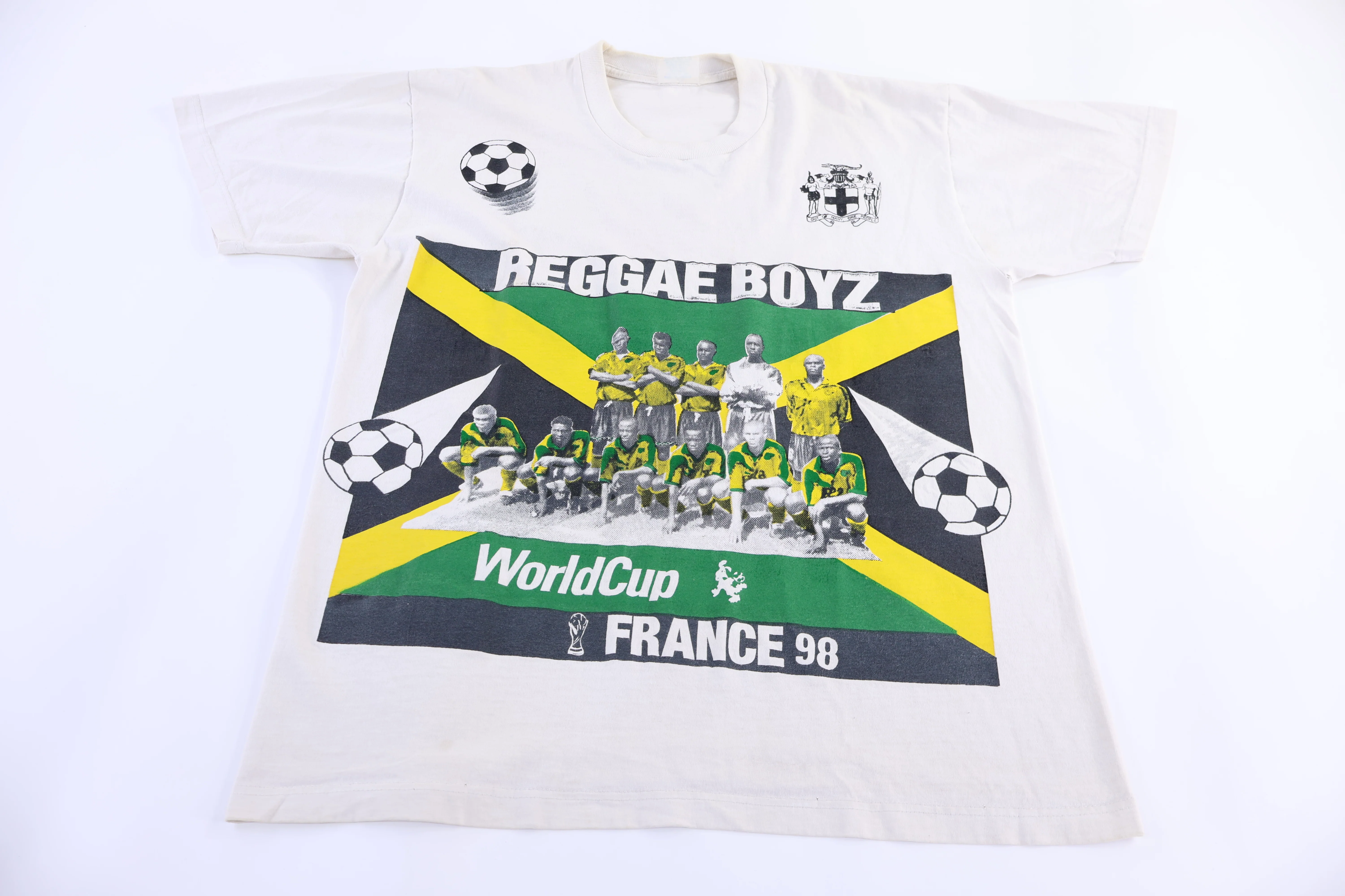 1998 World Cup Jamaica Reggae Boyz T-shirt