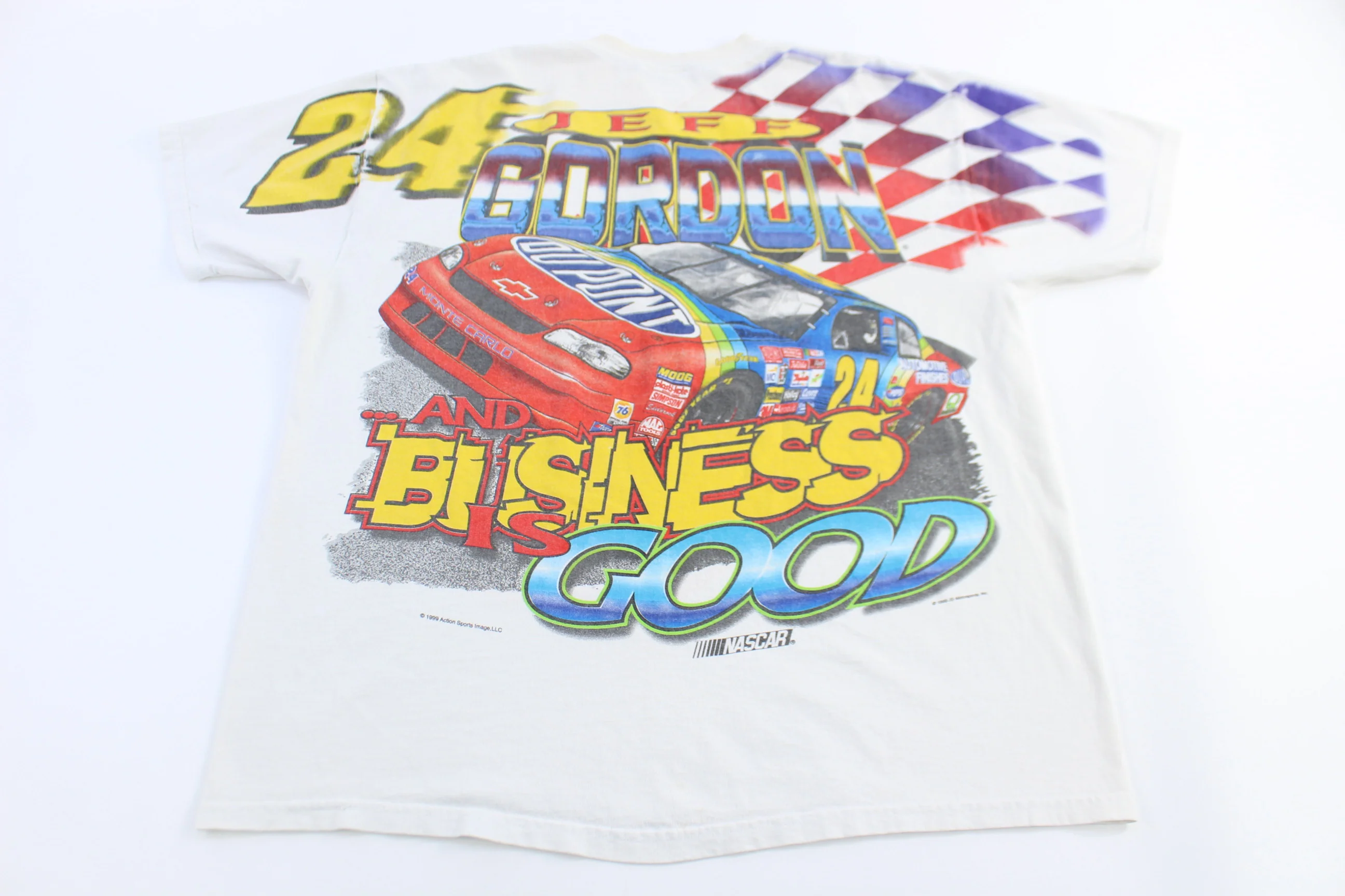1999 Jeff Gordon Winning Is His Business T-shirt - Image 2