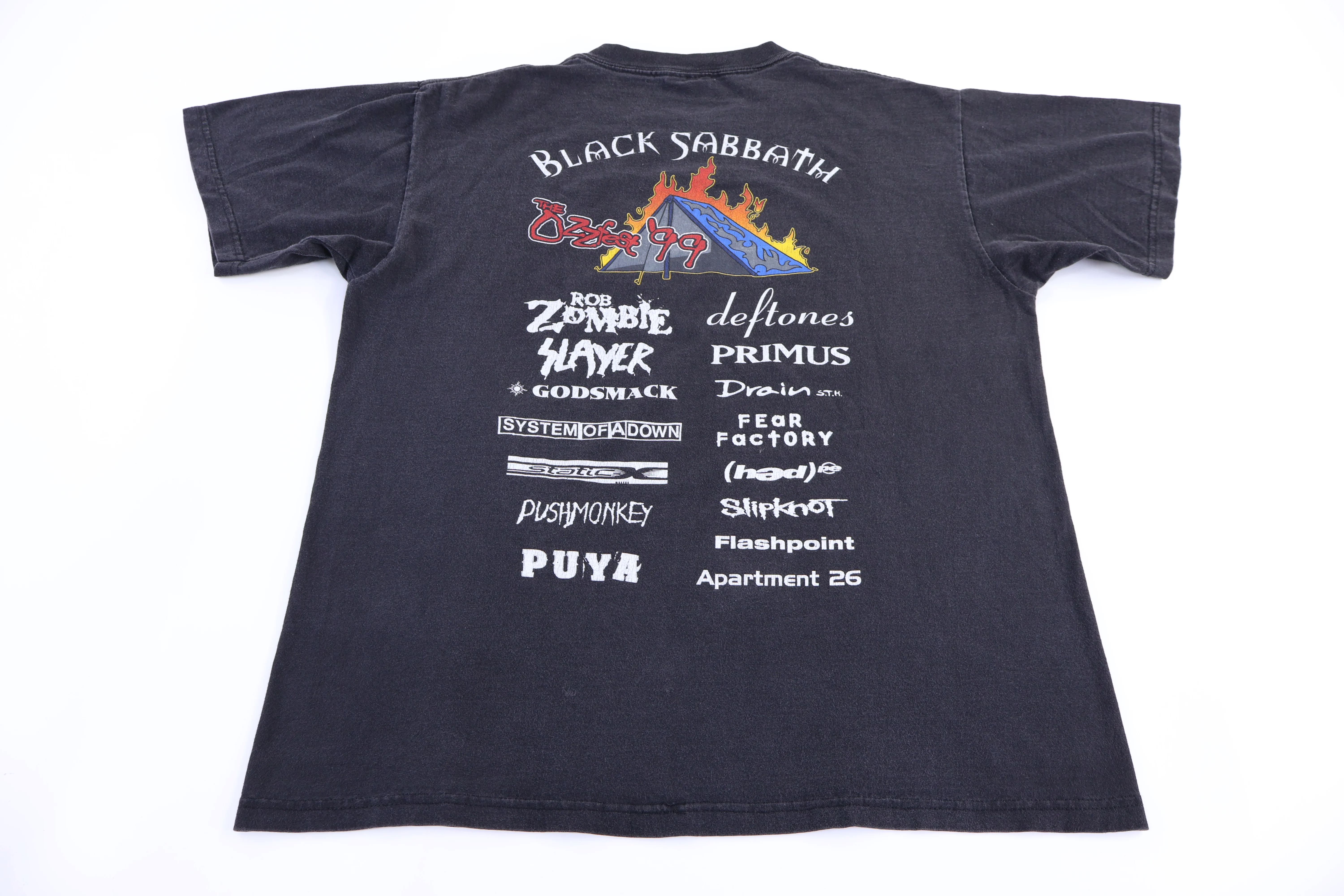 1999 Ozzy Osbourne Ozzfest Concert T-shirt - Image 2