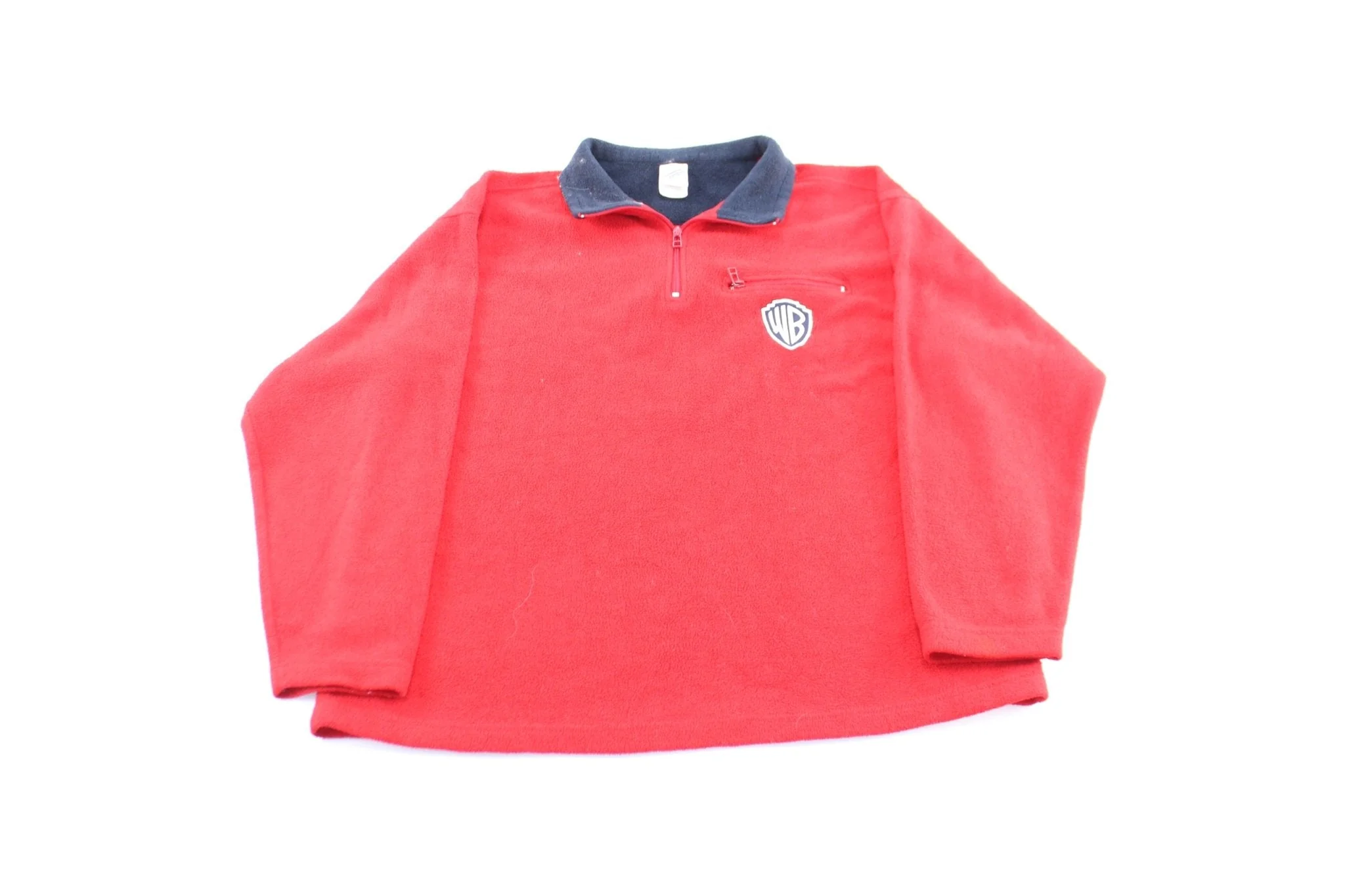 1999 Warner Bros Embroidered Characters Fleece Pullover - Image 2
