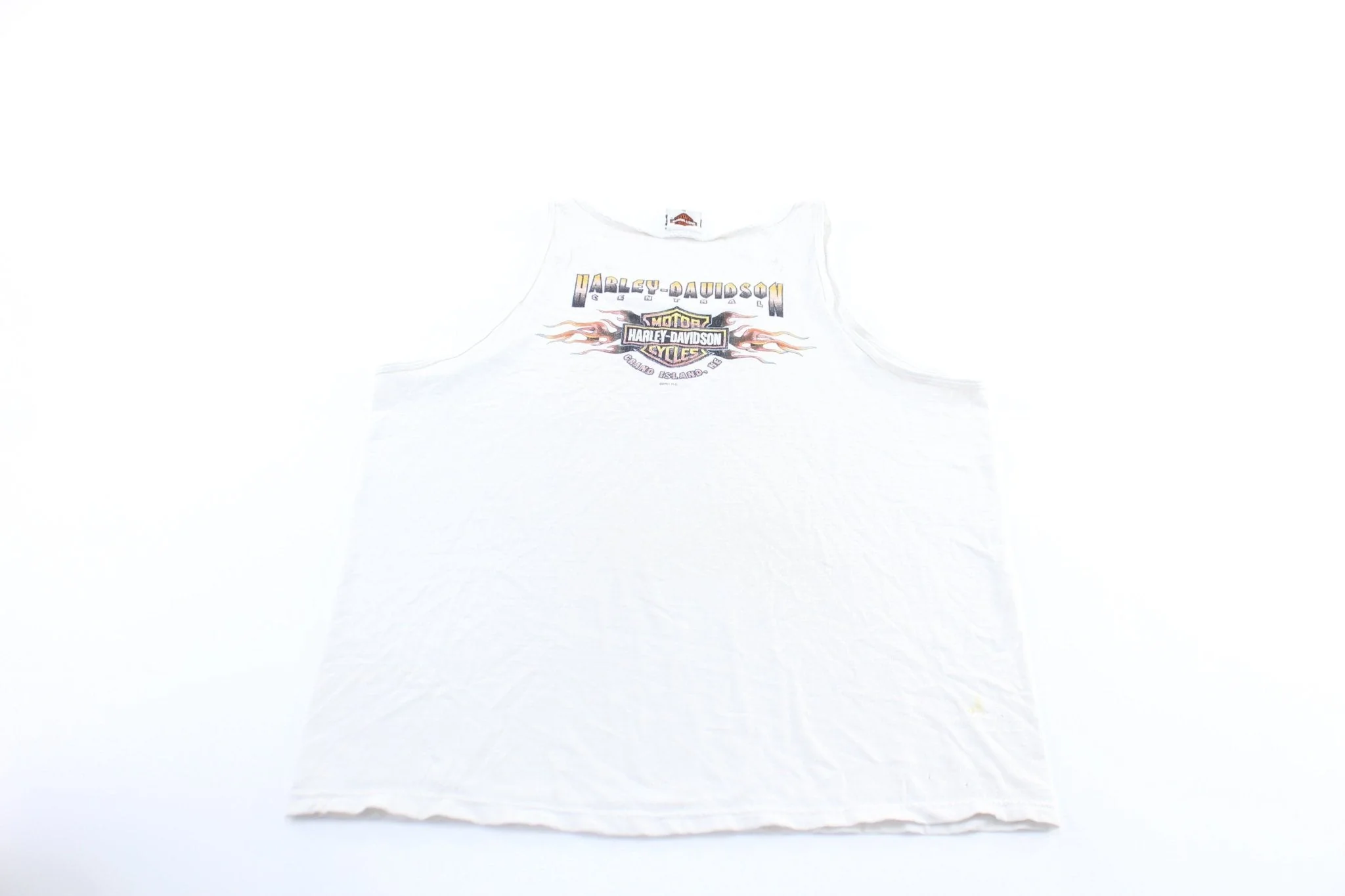 2001 Harley Davidson Motorcycles Grand Island, Nebraska Tank Top - Image 2