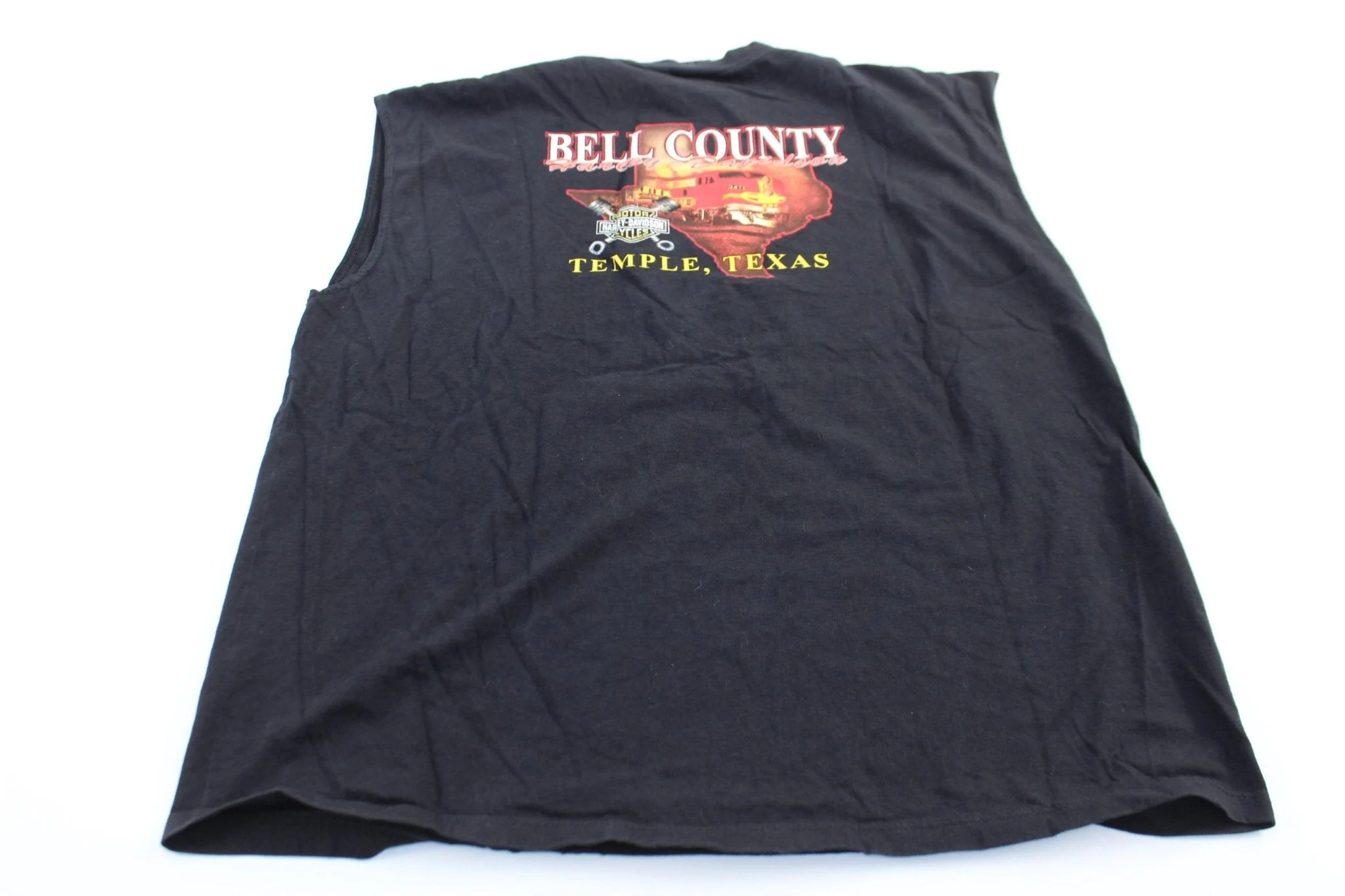 2001 Harley Davidson Motorcycles Temple, Texas T-Shirt - Image 2
