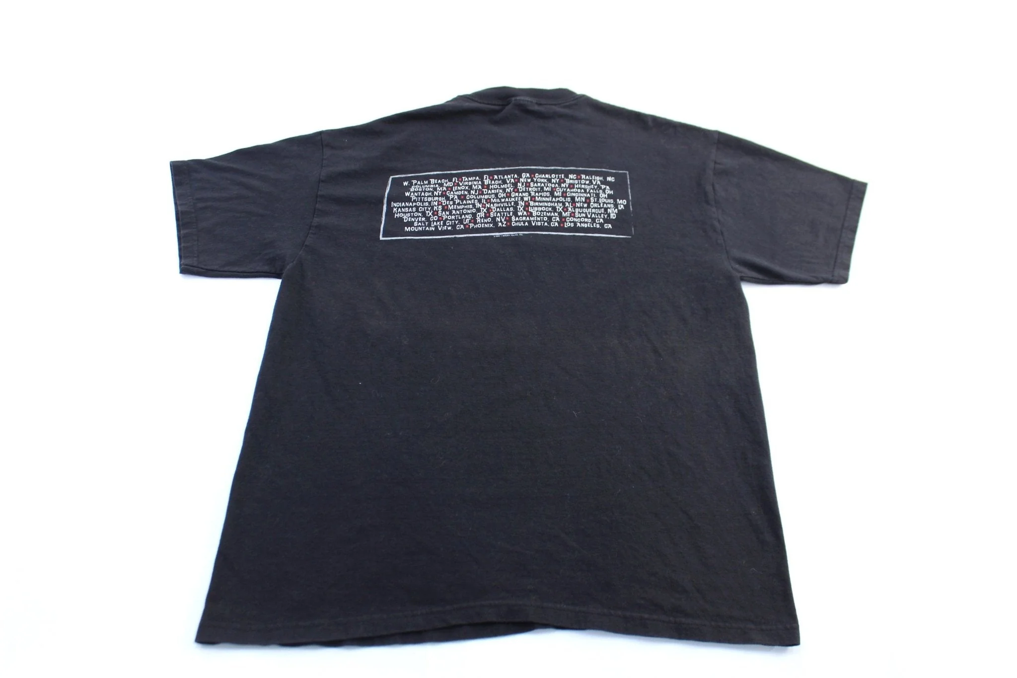 2001 James Taylor & Band Pullover Tour T-Shirt - Image 2