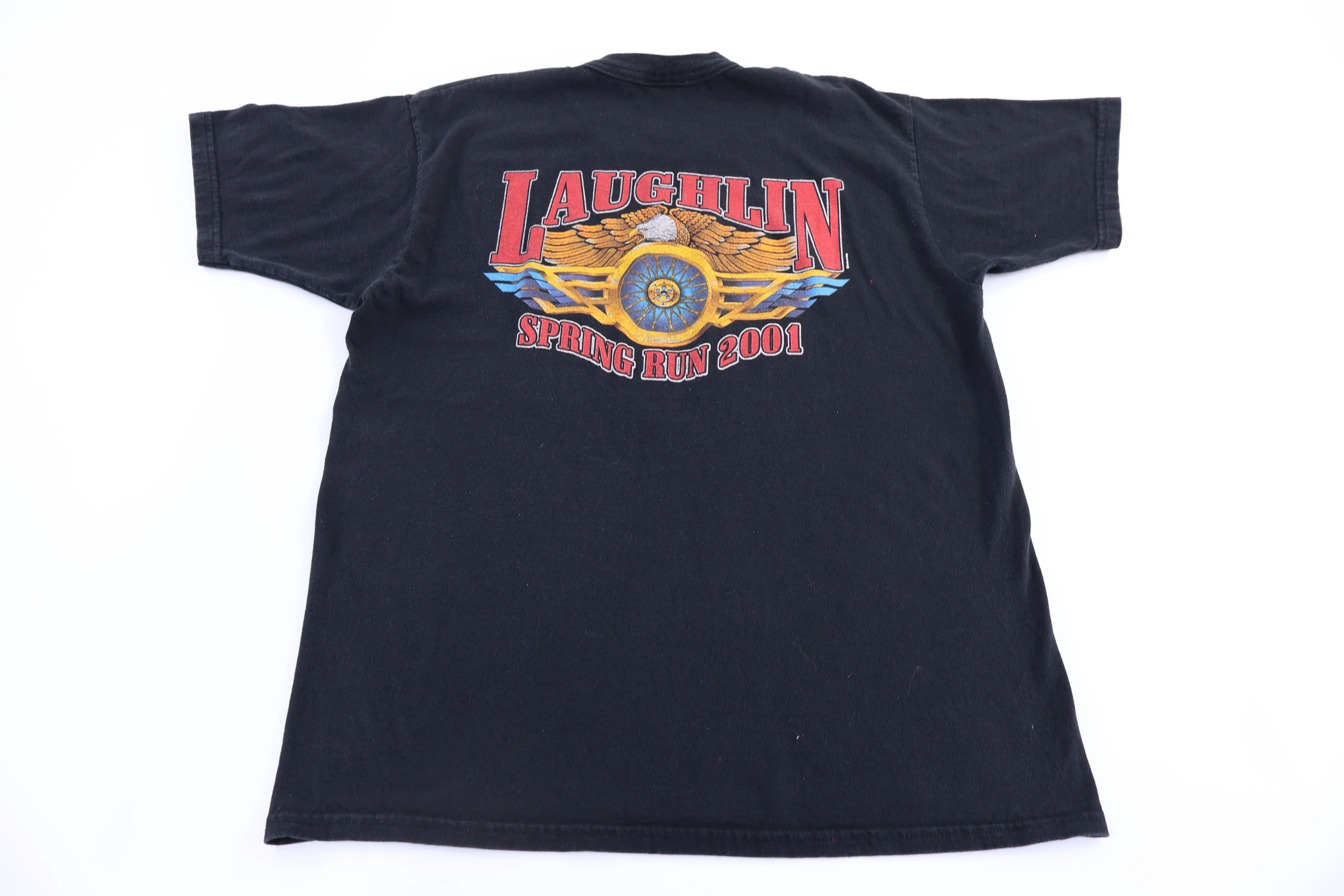 2001 Laughlin Biker Spring Run T-shirt - Image 2