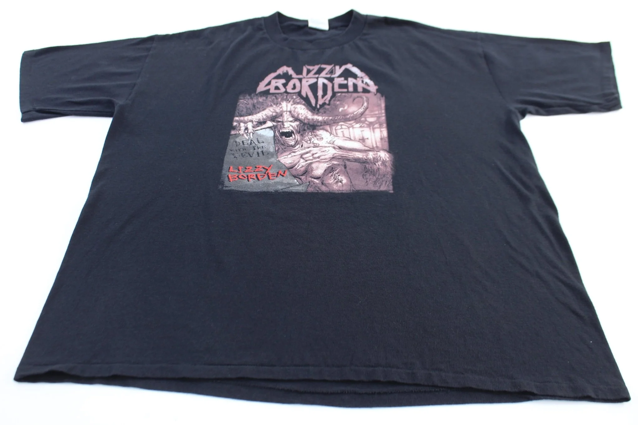 2001 Lizzy Borden Deal With The Devil Tour T-Shirt