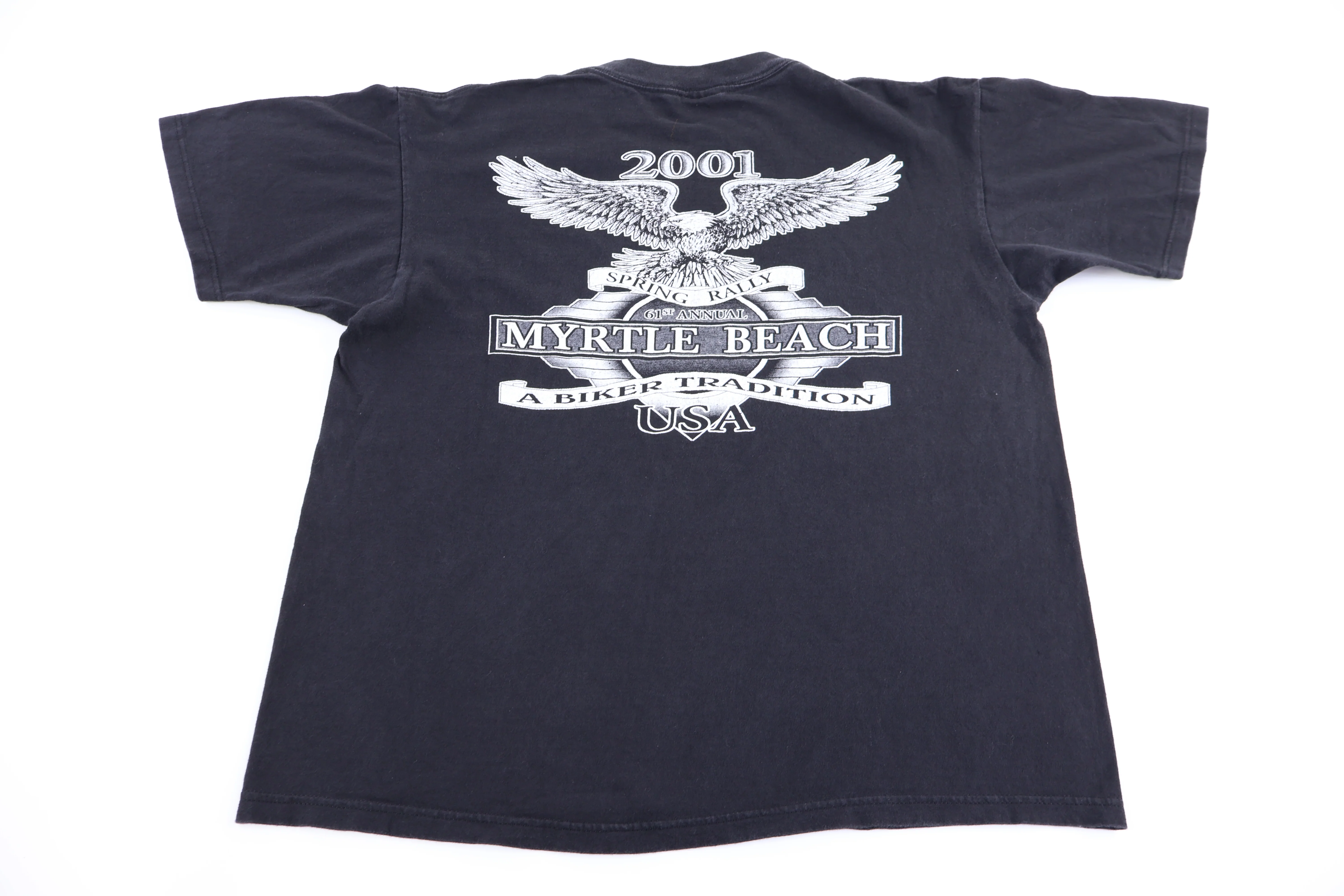2001 Myrtle Beach Biker Tradition T-shirt