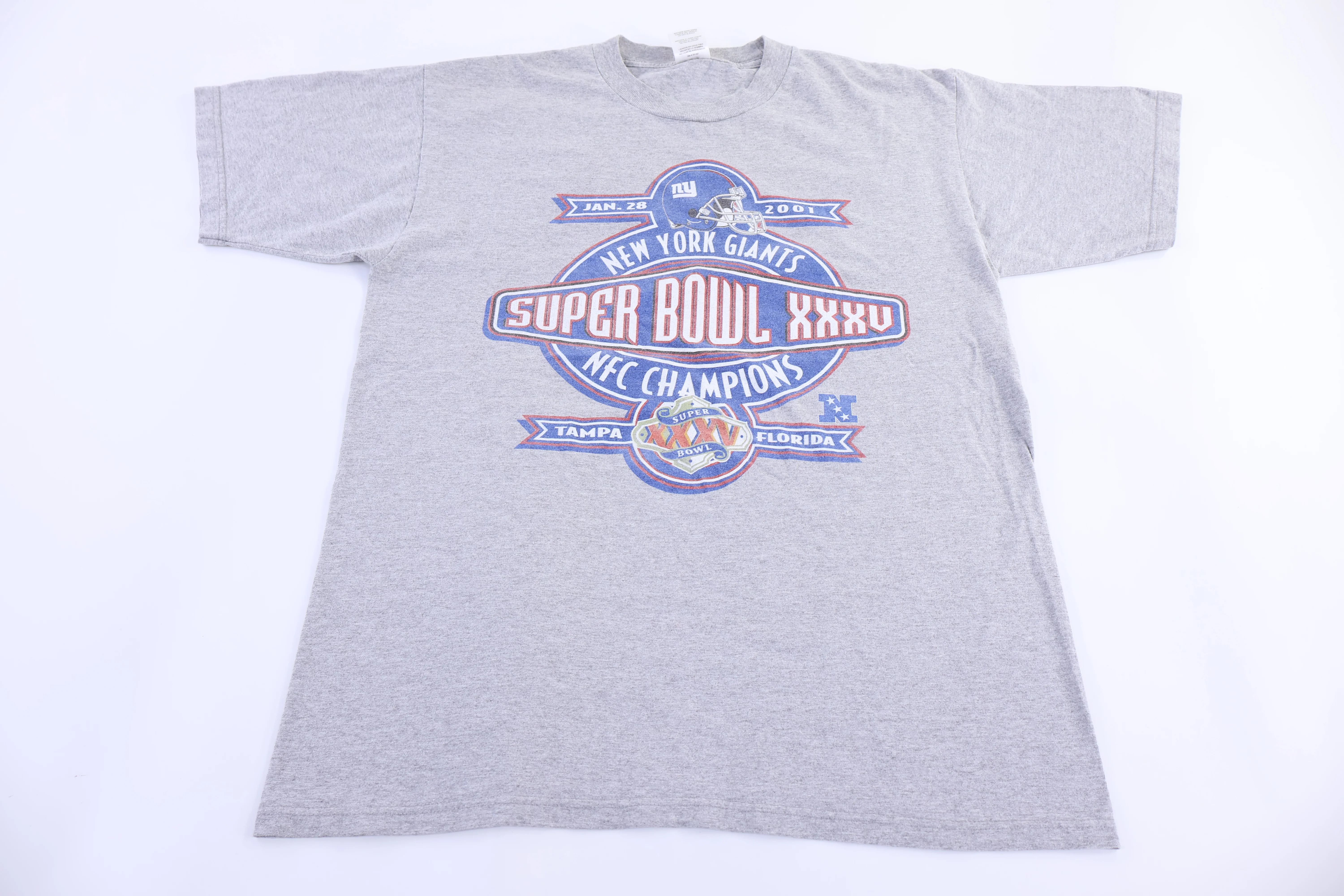 2001 New York Giants Football NFC Champions T-shirt