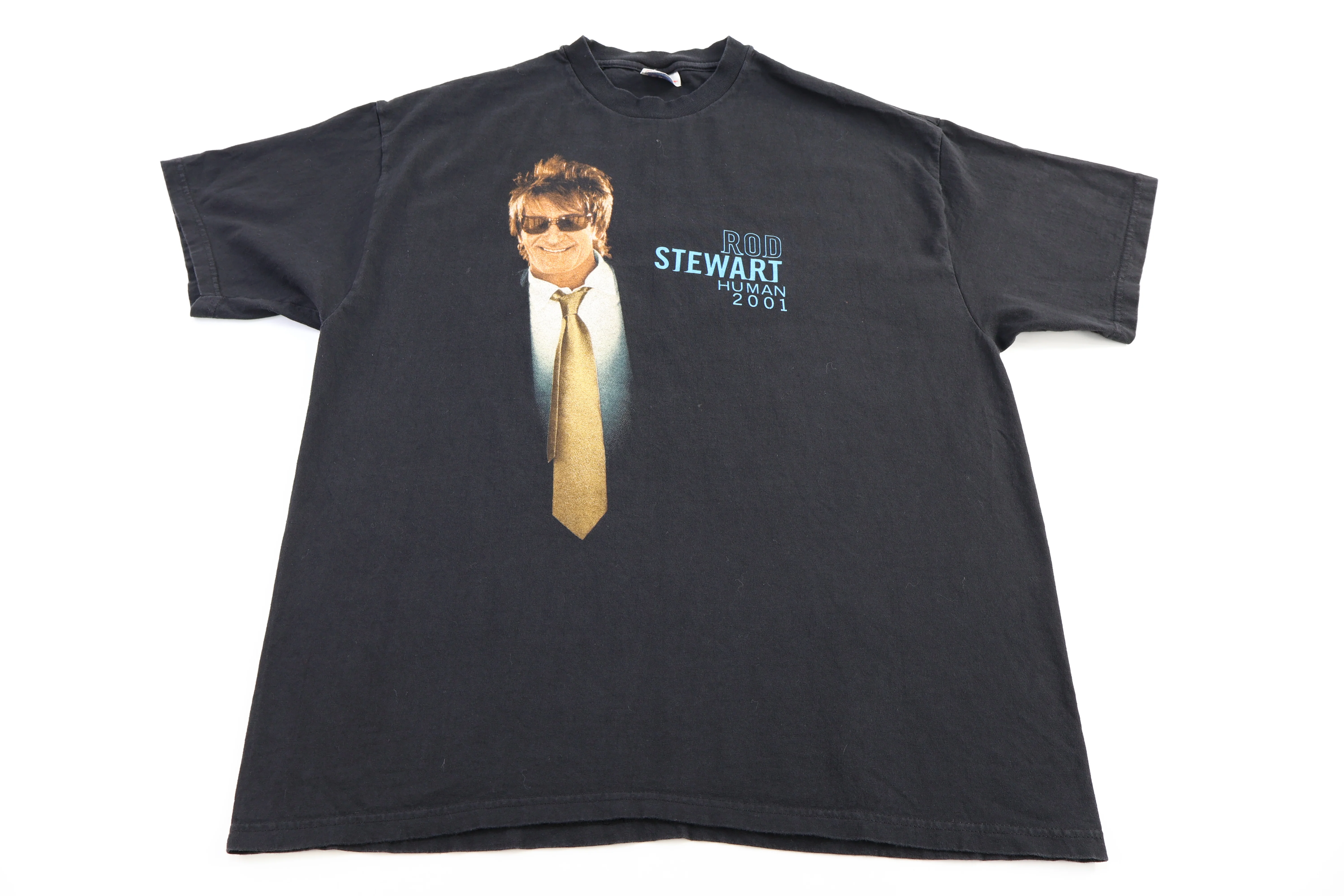 2001 Rod Stewart Human Tour T-shirt