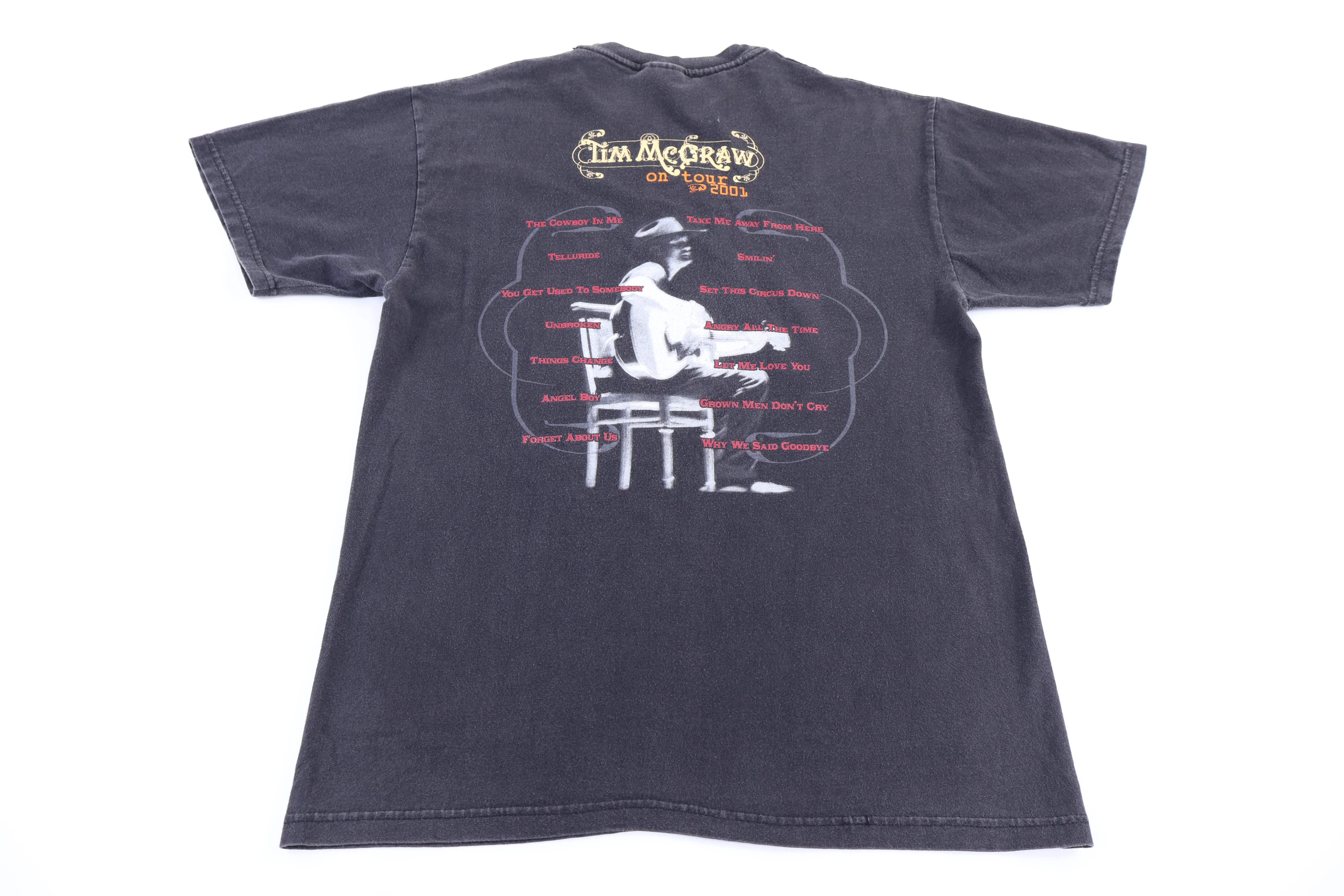 2001 Tim McGraw On Tour T-shirt - Image 2