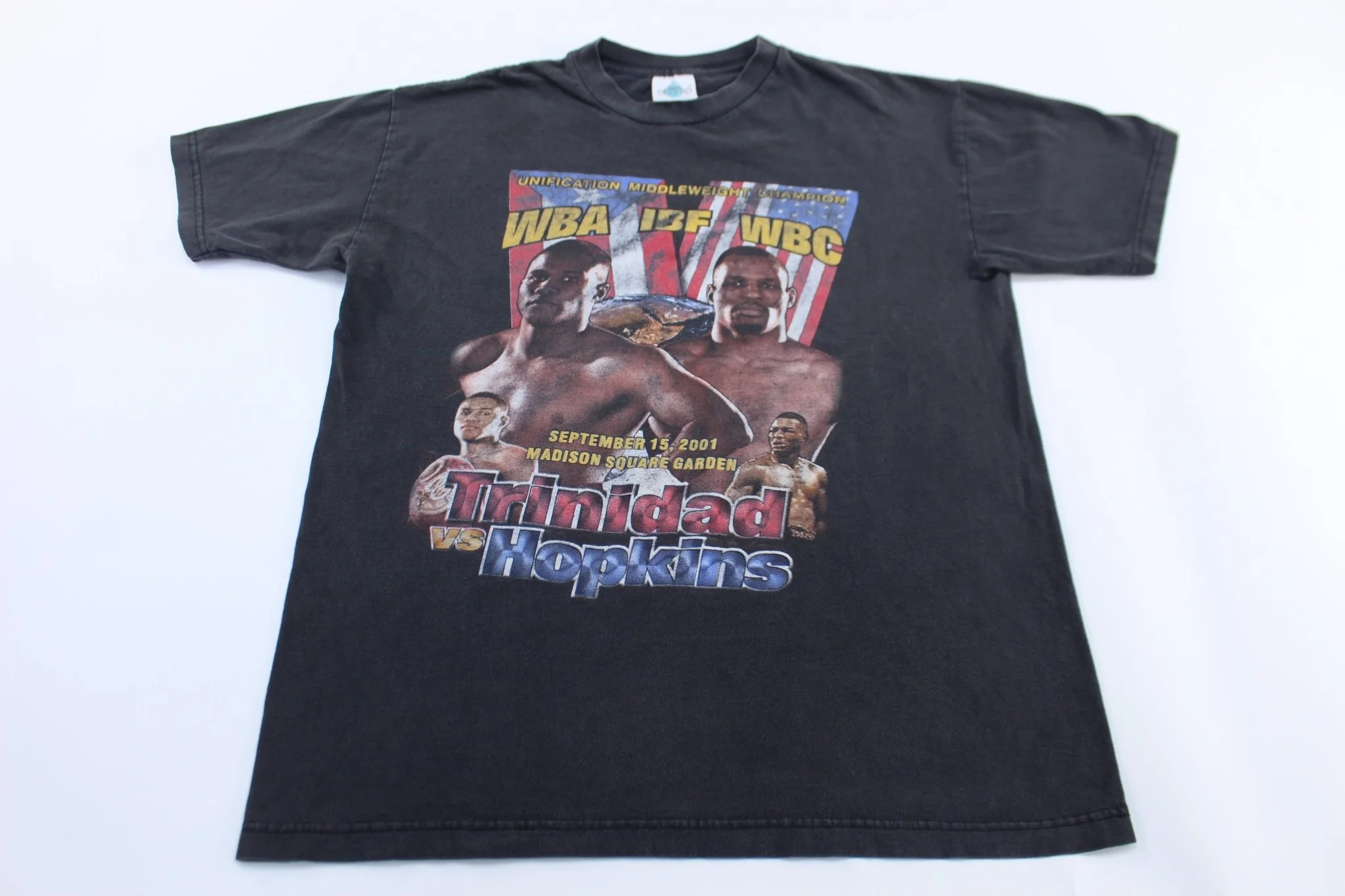 2001 Trinidad Vs Hopkins Madison Square Garden Graphic T-shirt