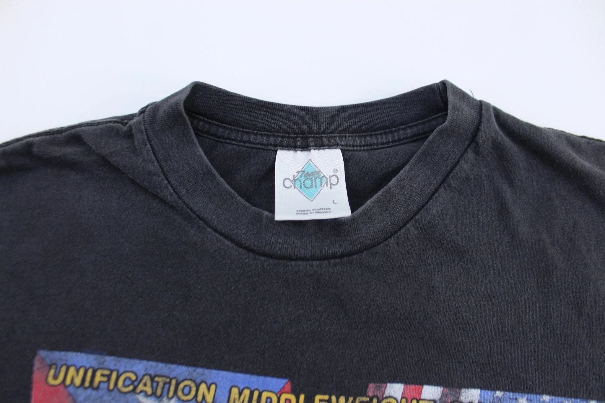 2001 Trinidad Vs Hopkins Madison Square Garden Graphic T-shirt - Image 3