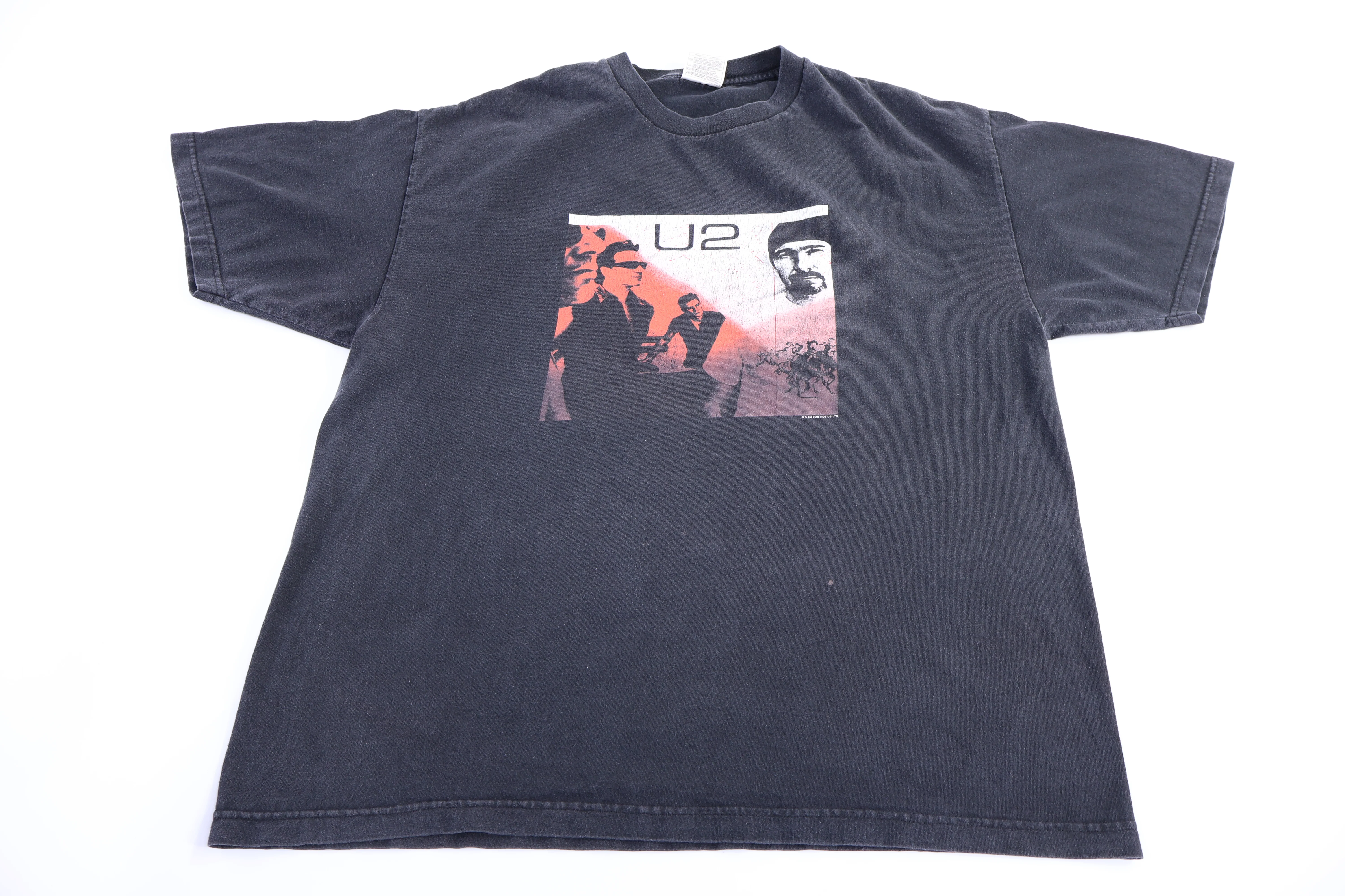 2001 U2 The Goal Is Elevation Tour T-shirt