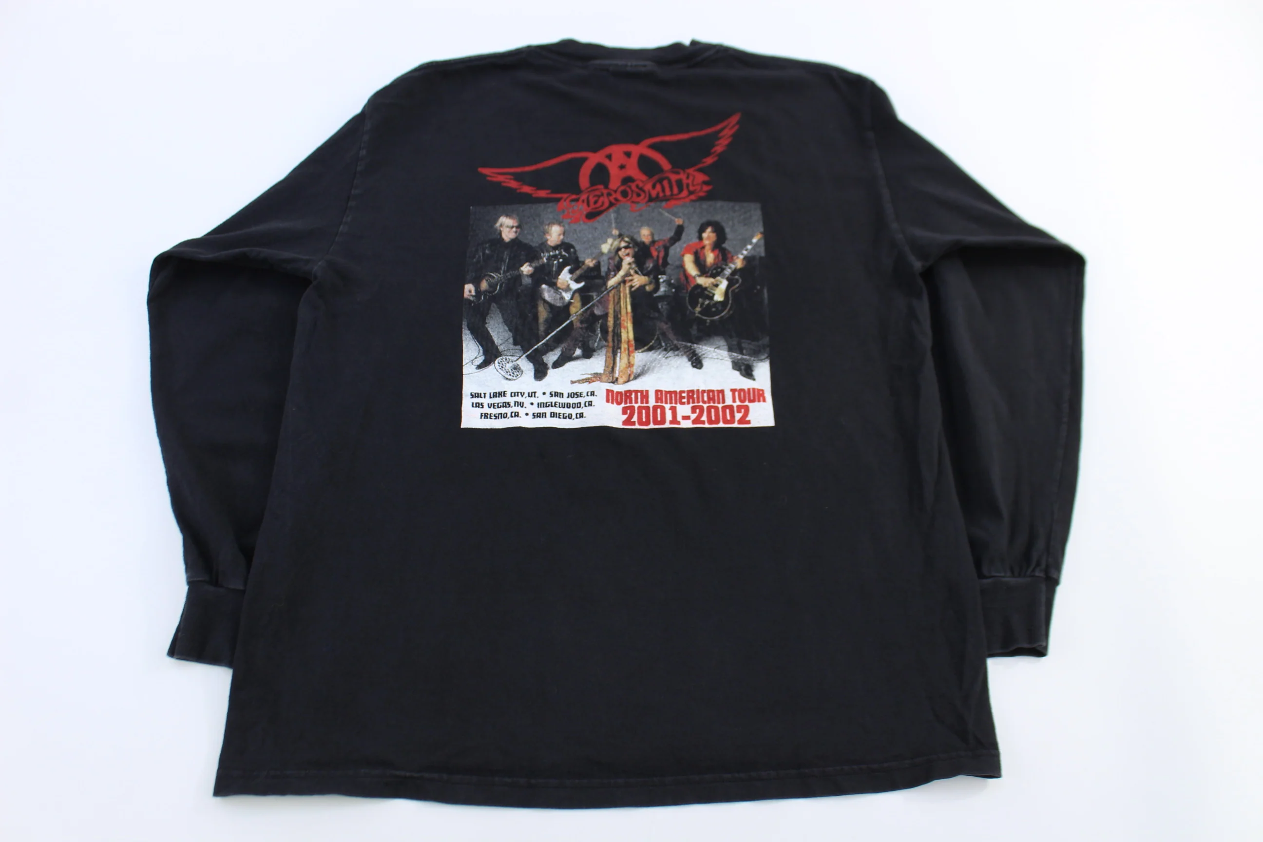 2002 Aerosmith North American Tour LS T-shirt - Image 2