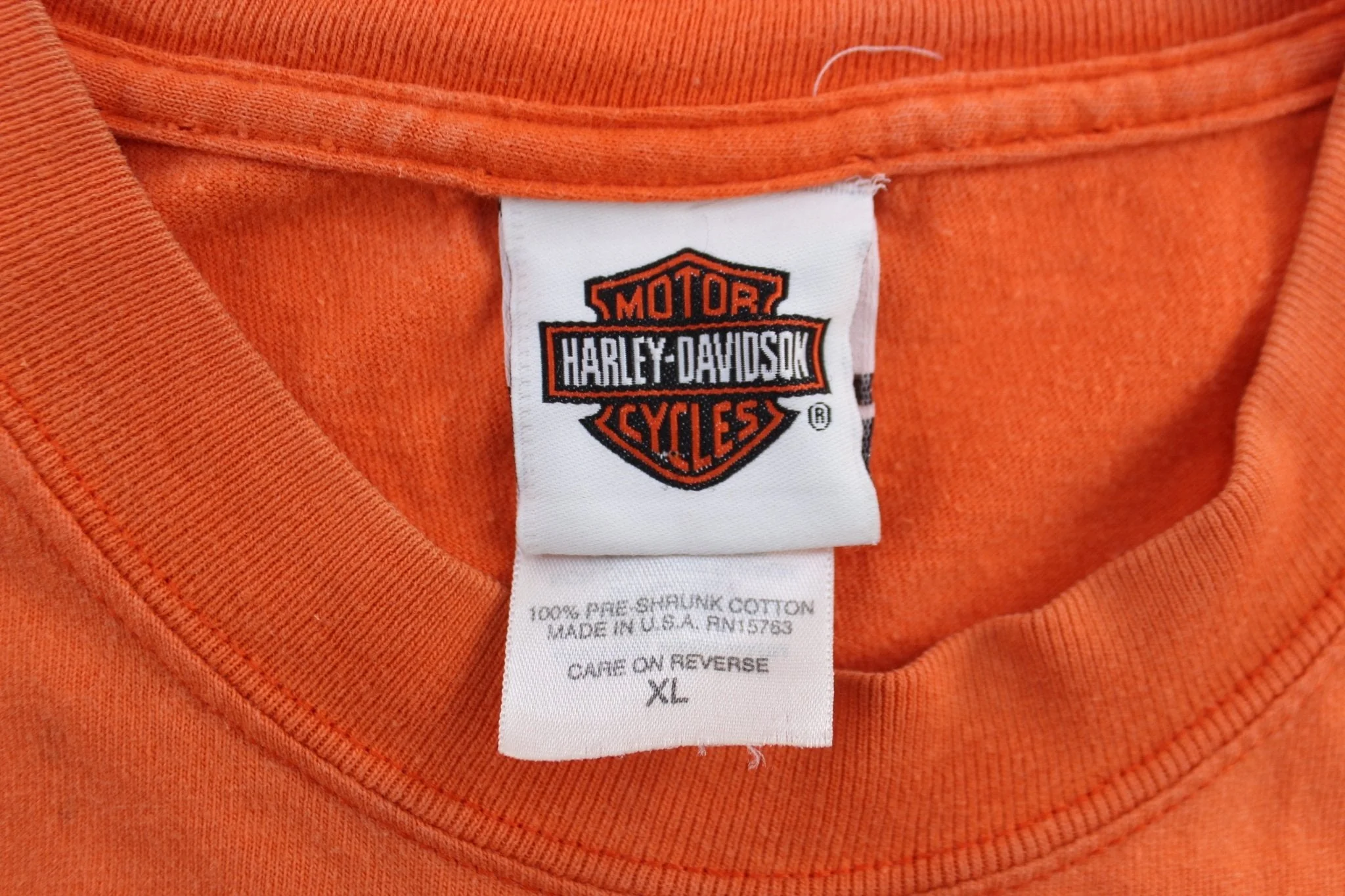 2002 Harley Davidson Motorcycles Longview, Texas Eagle T-Shirt - Image 3