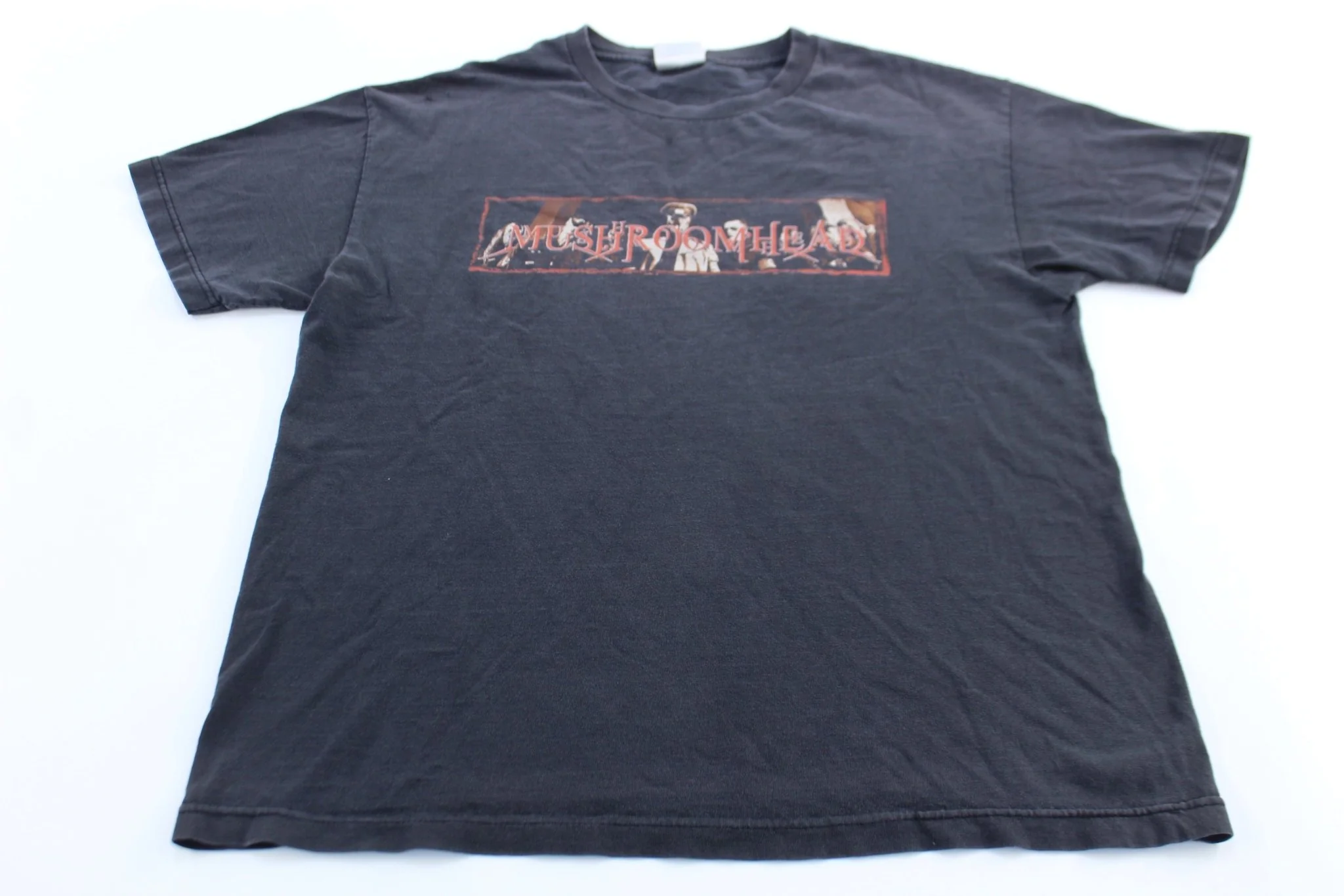 2002 Mushroom Head Band T-Shirt