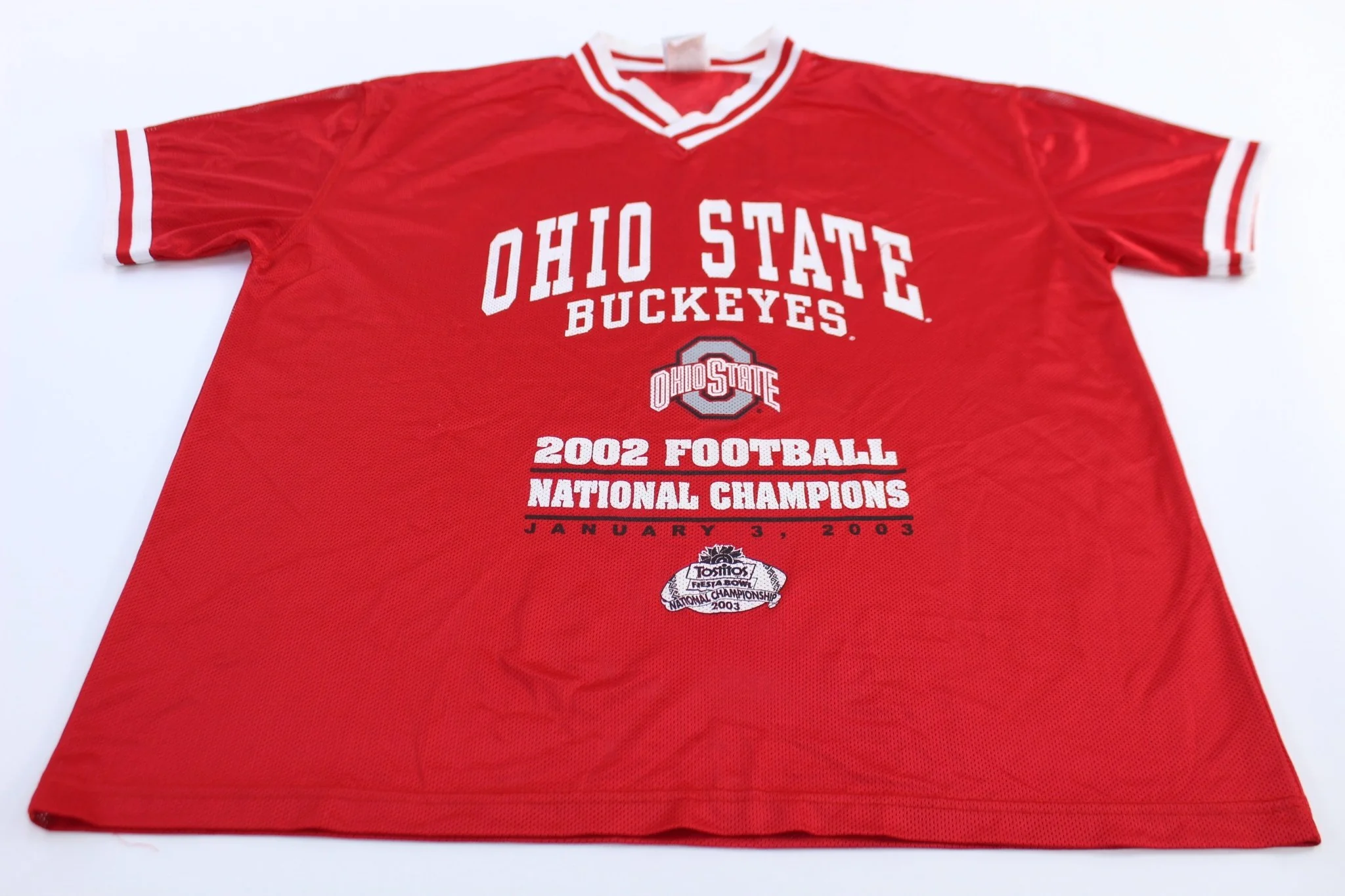 2002 Ohio State Buckeyes Football National Champions Jersey