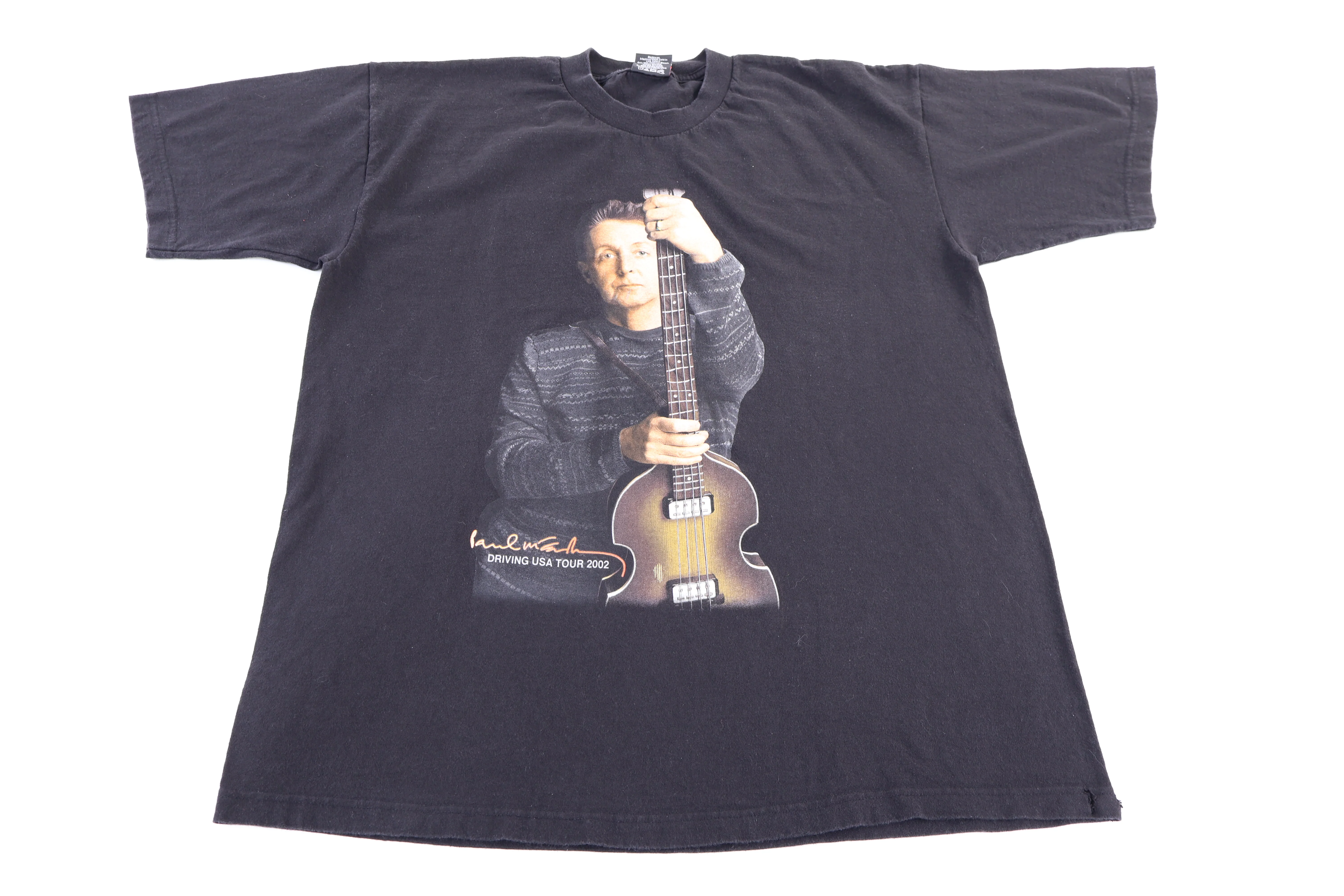 2002 Paul McCartney Driving USA Tour T-shirt