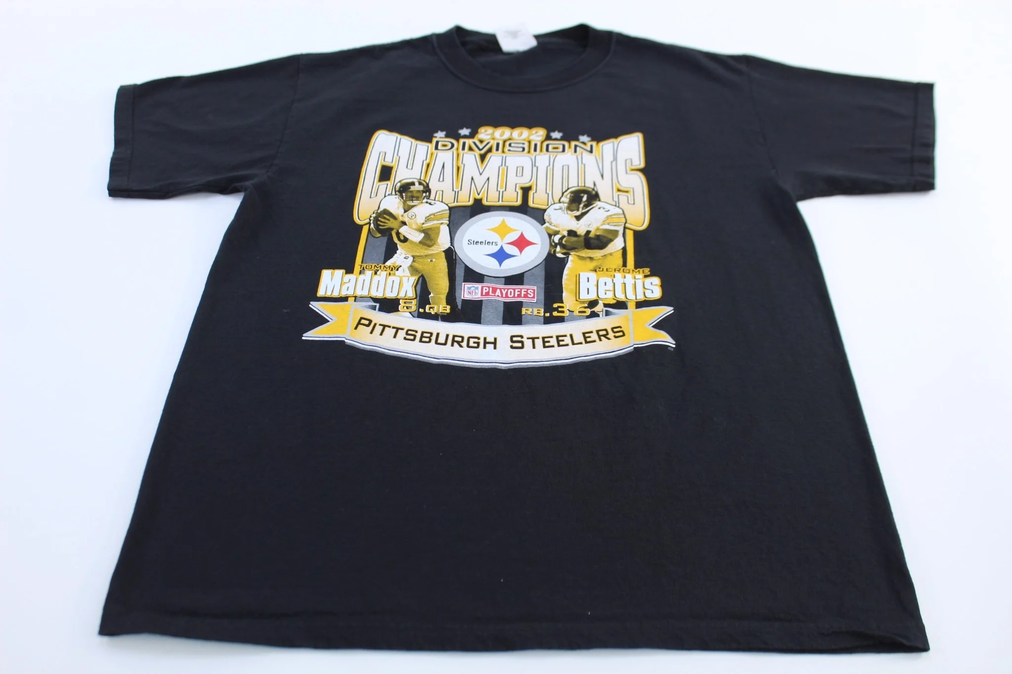 2002 Pittsburgh Steelers Football Division Champs T-shirt