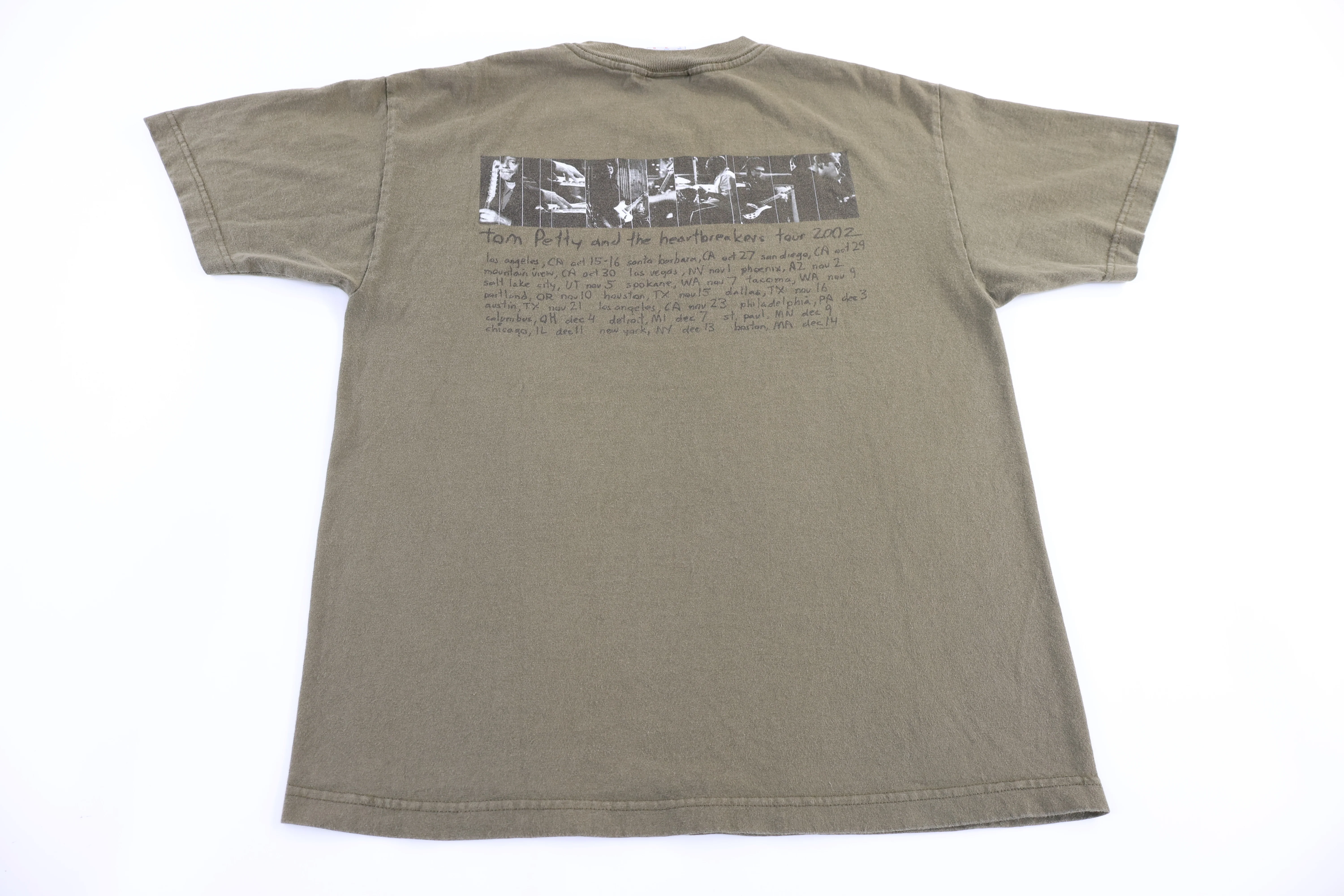 2002 Tom Petty & The Heartbreakers Tour T-shirt - Image 2