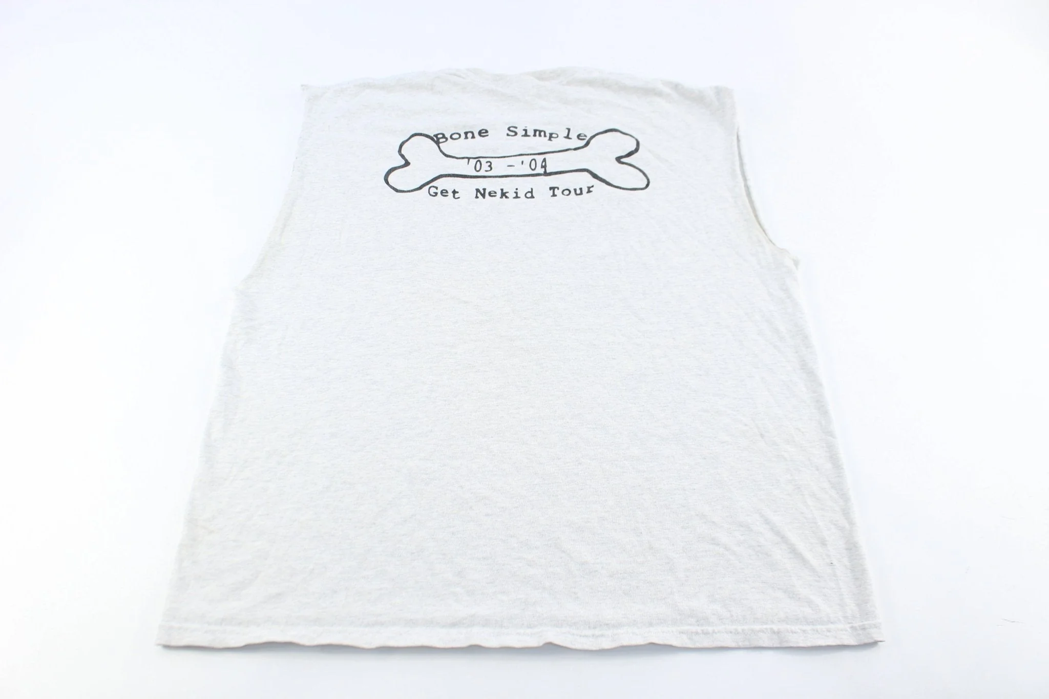 2003 Bone Simple Get Nekid Tour Tank Top - Image 2