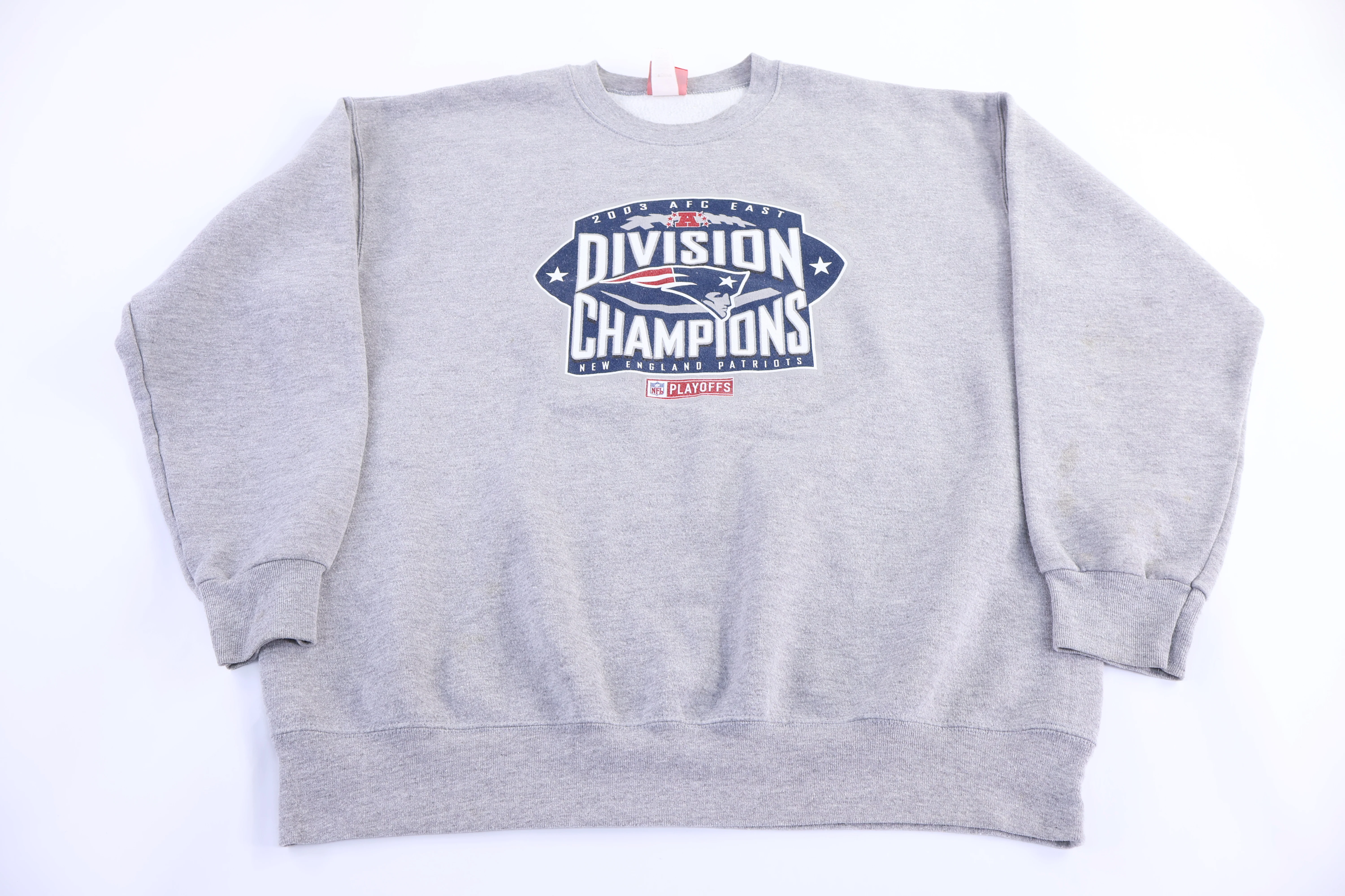 2003 New England Patriots Division Champs Sweatshirt