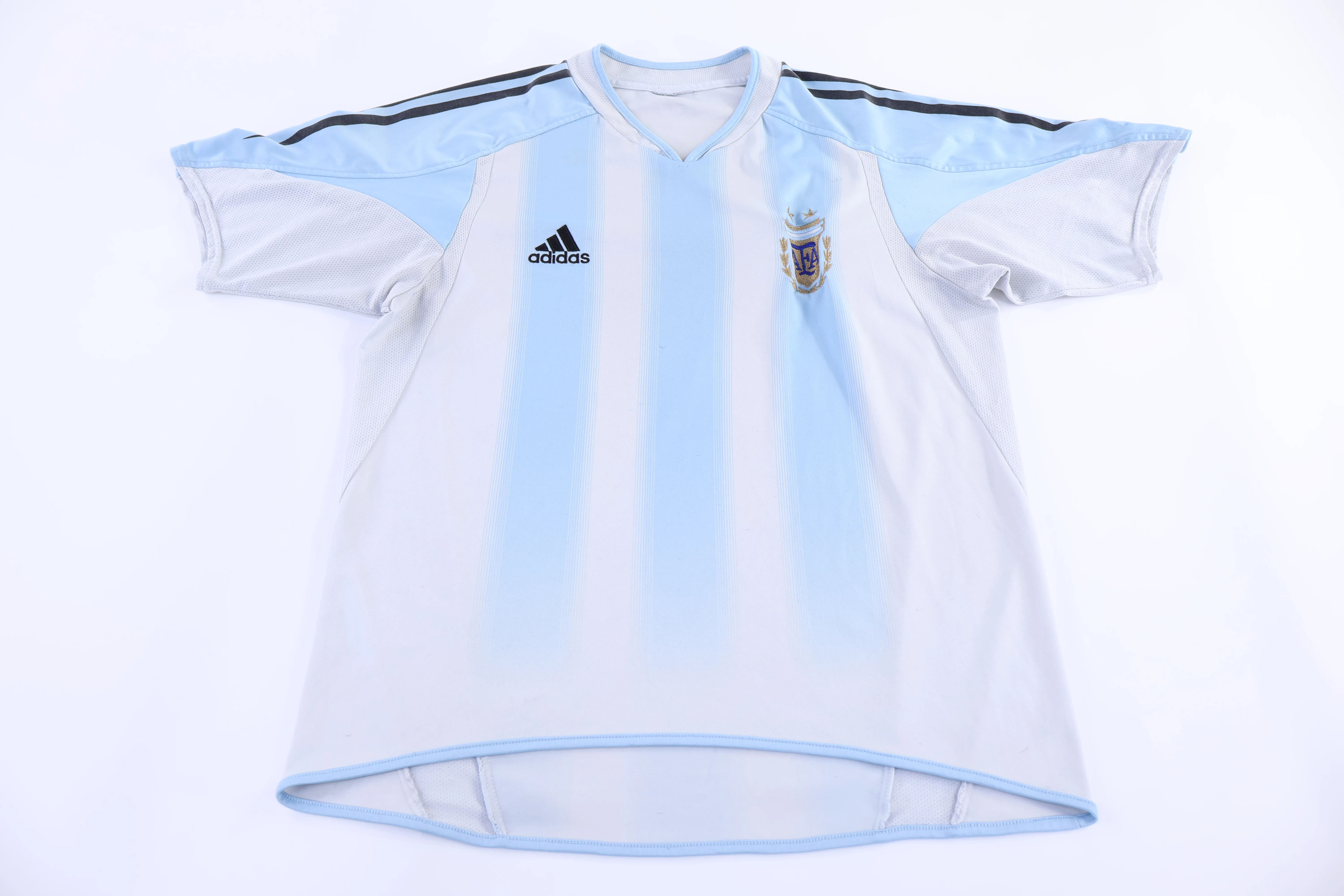 2004/05 Adidas Argentina Home Soccer Jersey - Image 2