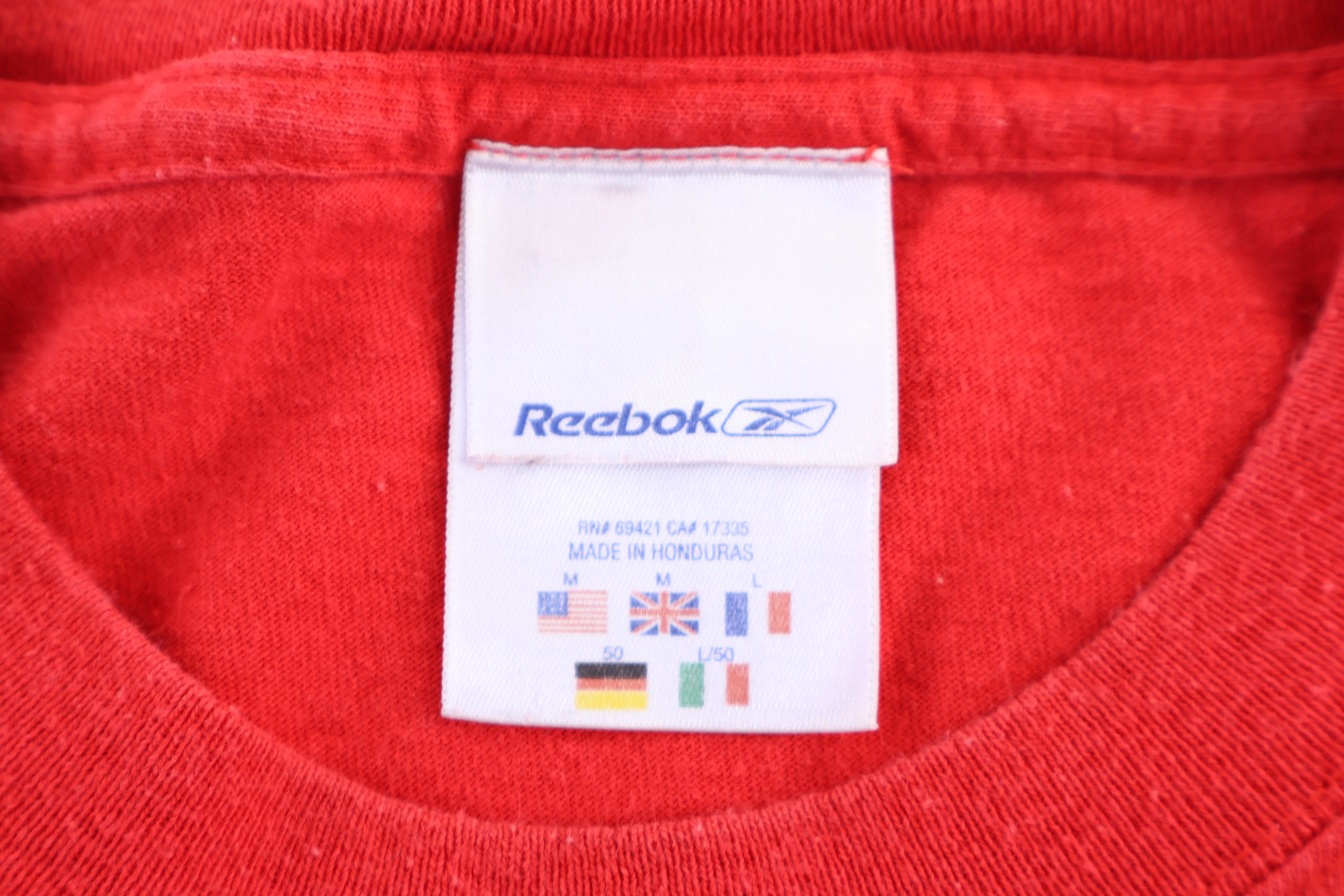 2004/05 Reebok Liverpool F.C T-shirt - Image 3