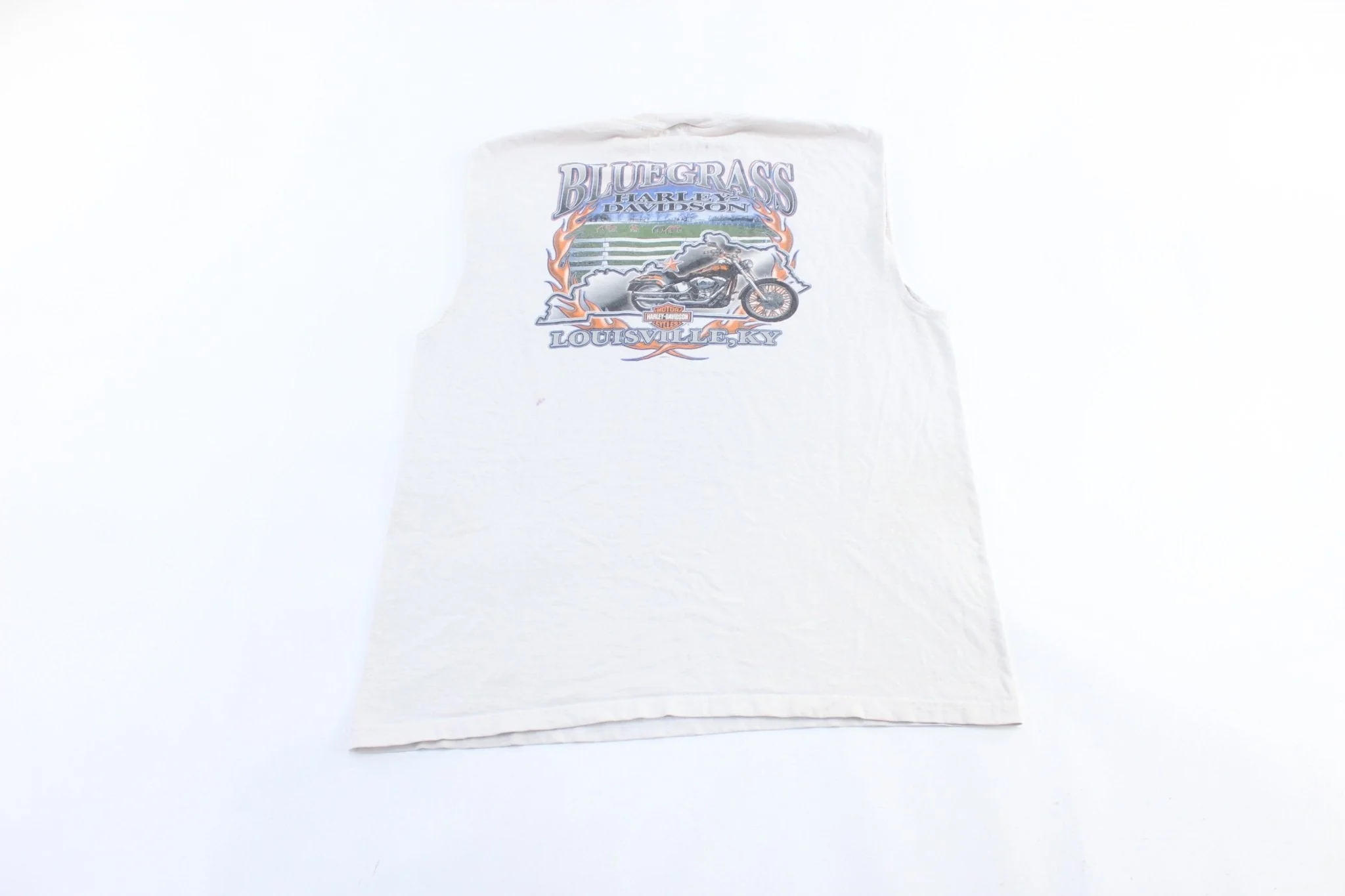 2004 Harley Davidson Motorcycles Louisville, Kentucky Tank Top - Image 2