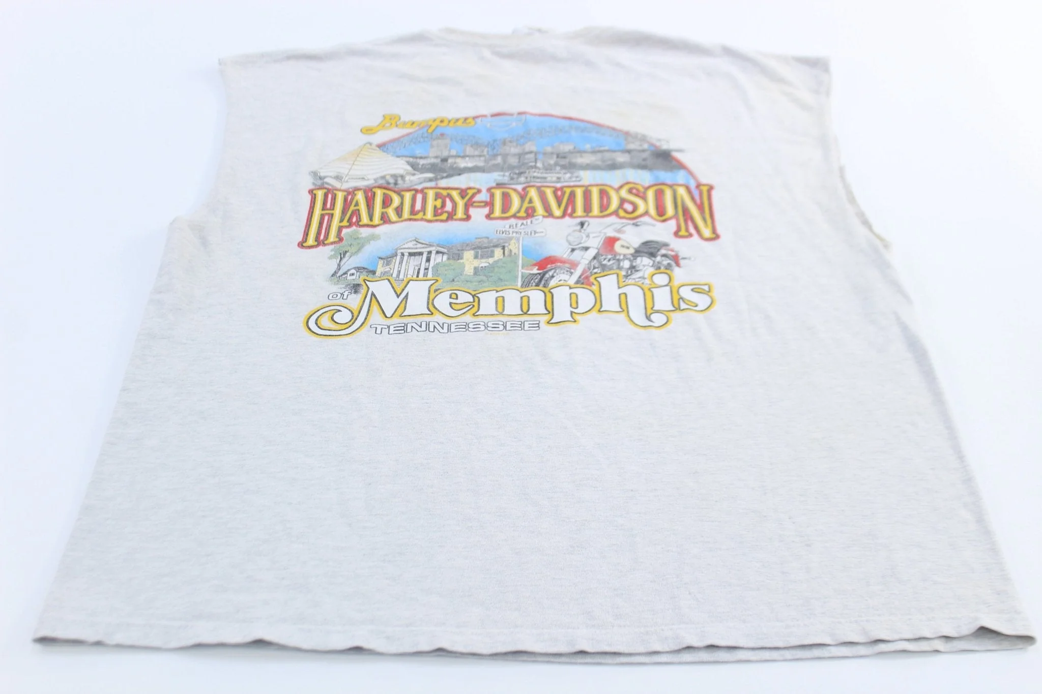 2004 Harley Davidson Motorcycles Memphis, Tennessee Tank Top - Image 2