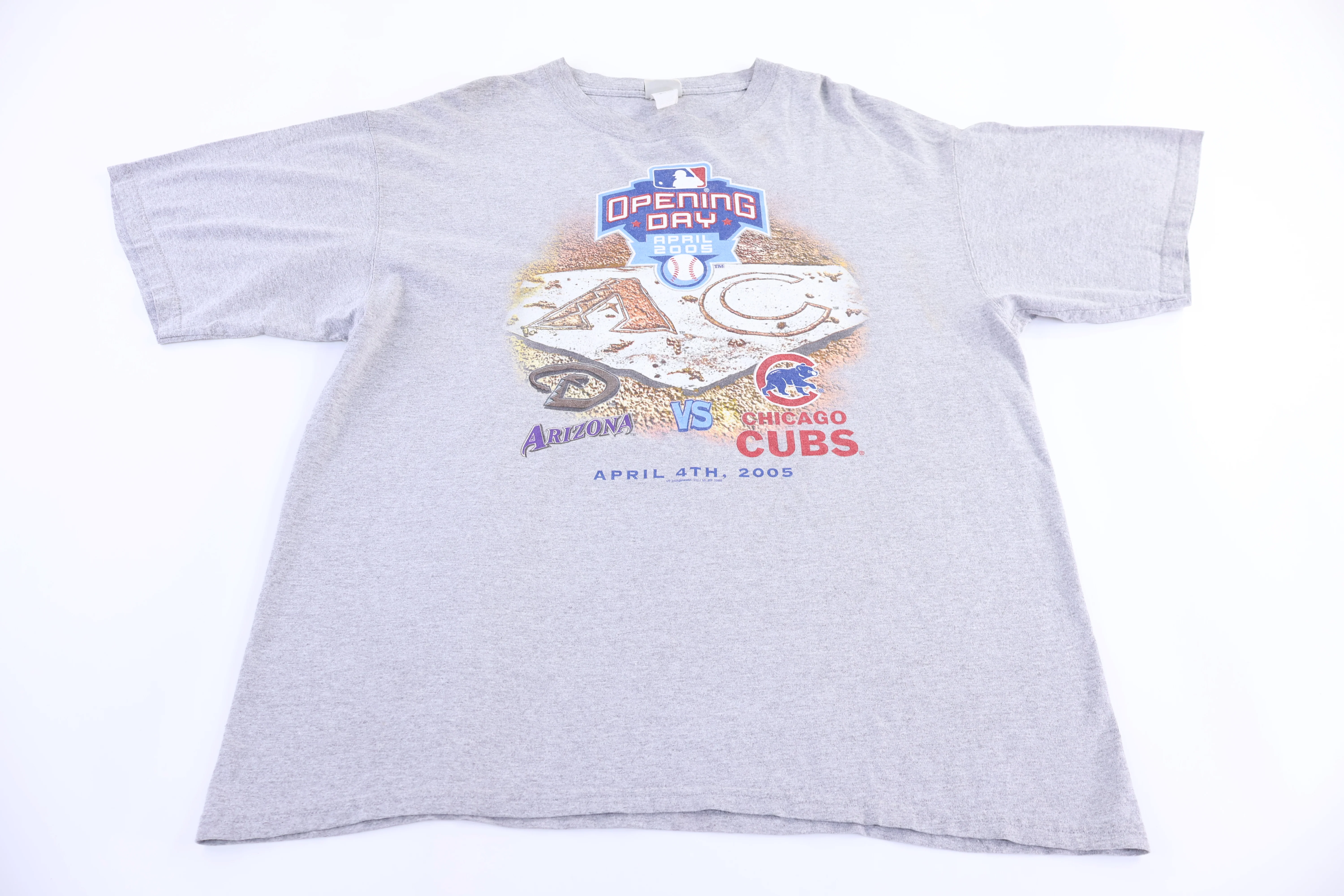 2005 Diamondbacks Vs Cubs Opening Day T-shirt