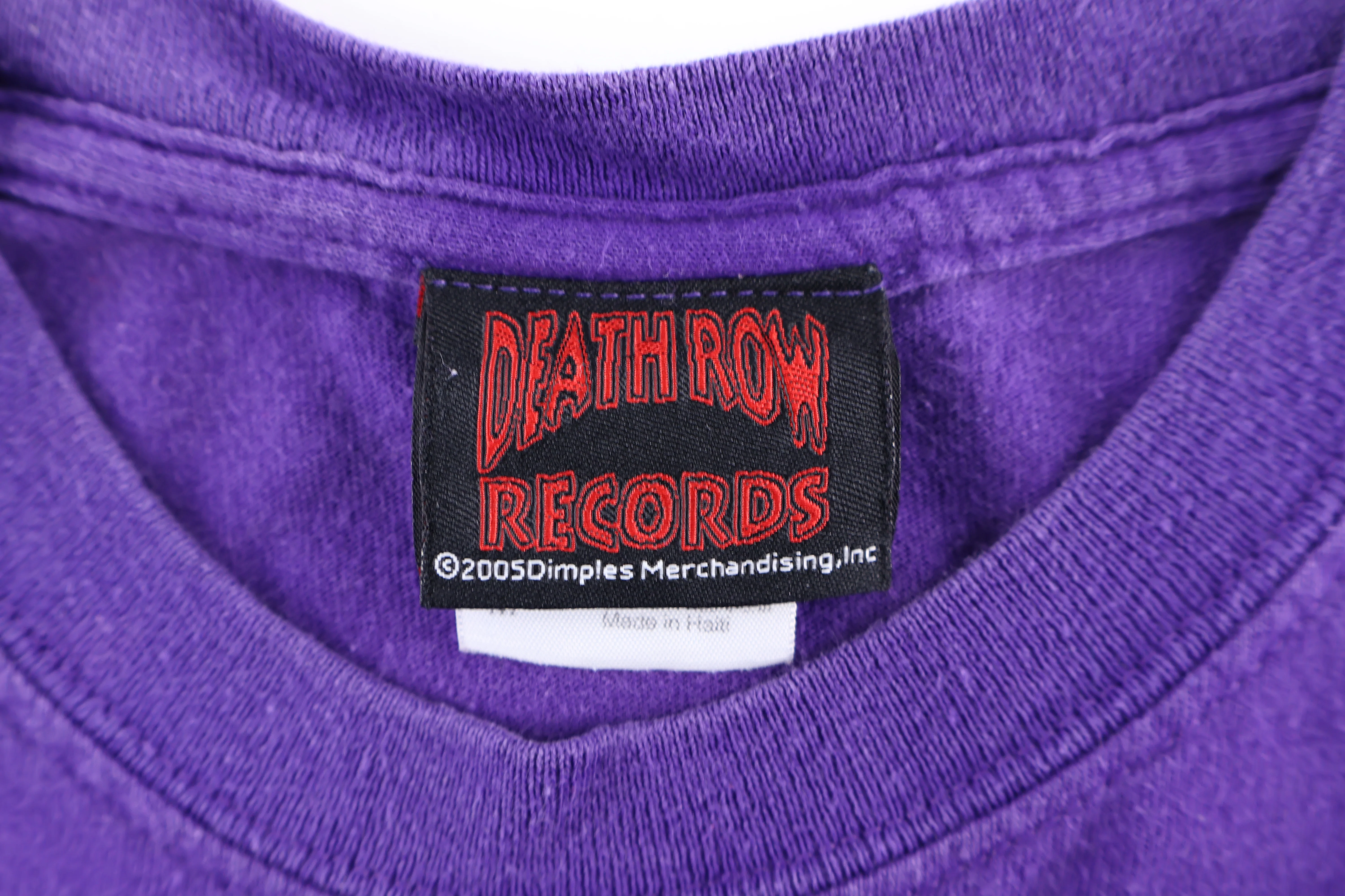 2005 Dr. Dre Death Row Records T-shirt - Image 3
