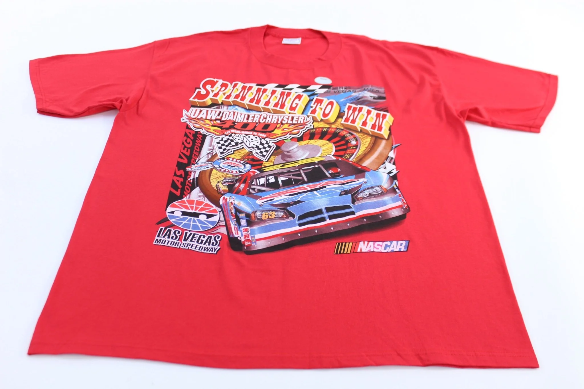 2005 Las Vegas Motor Speedway UAW-Daimler Chrysler 400 Nascar T-Shirt