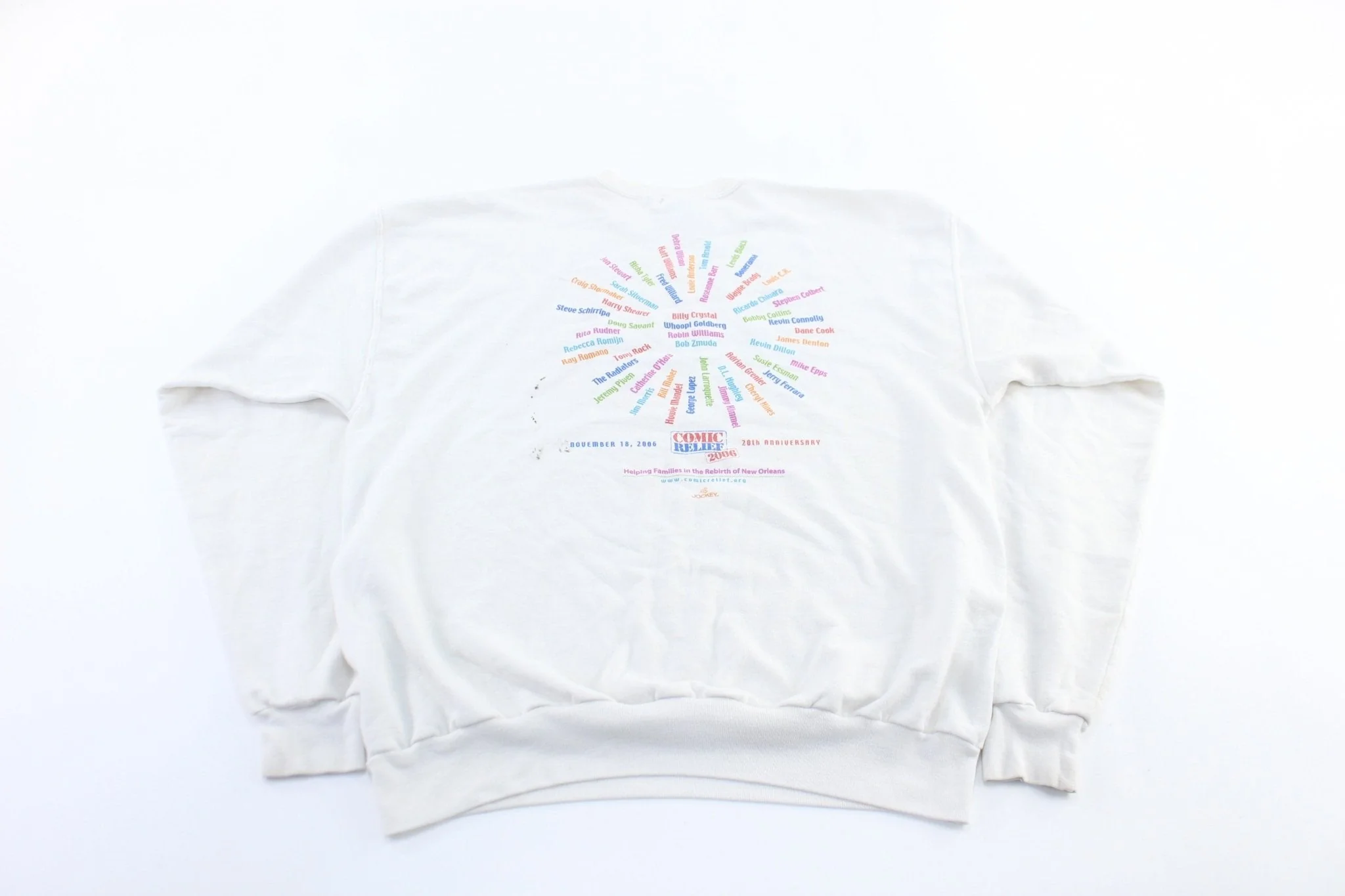 2006 Comic Relief Sweatshirt - Image 2