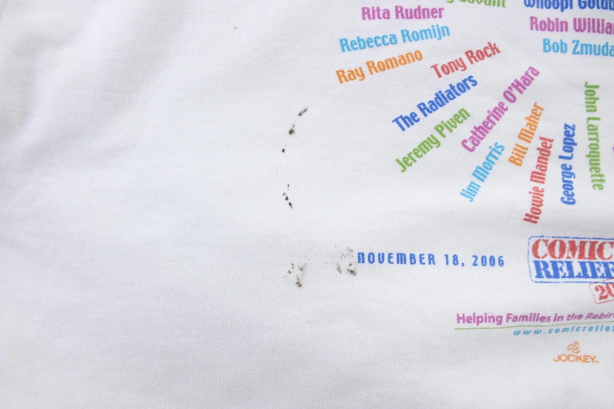 2006 Comic Relief Sweatshirt - Image 3