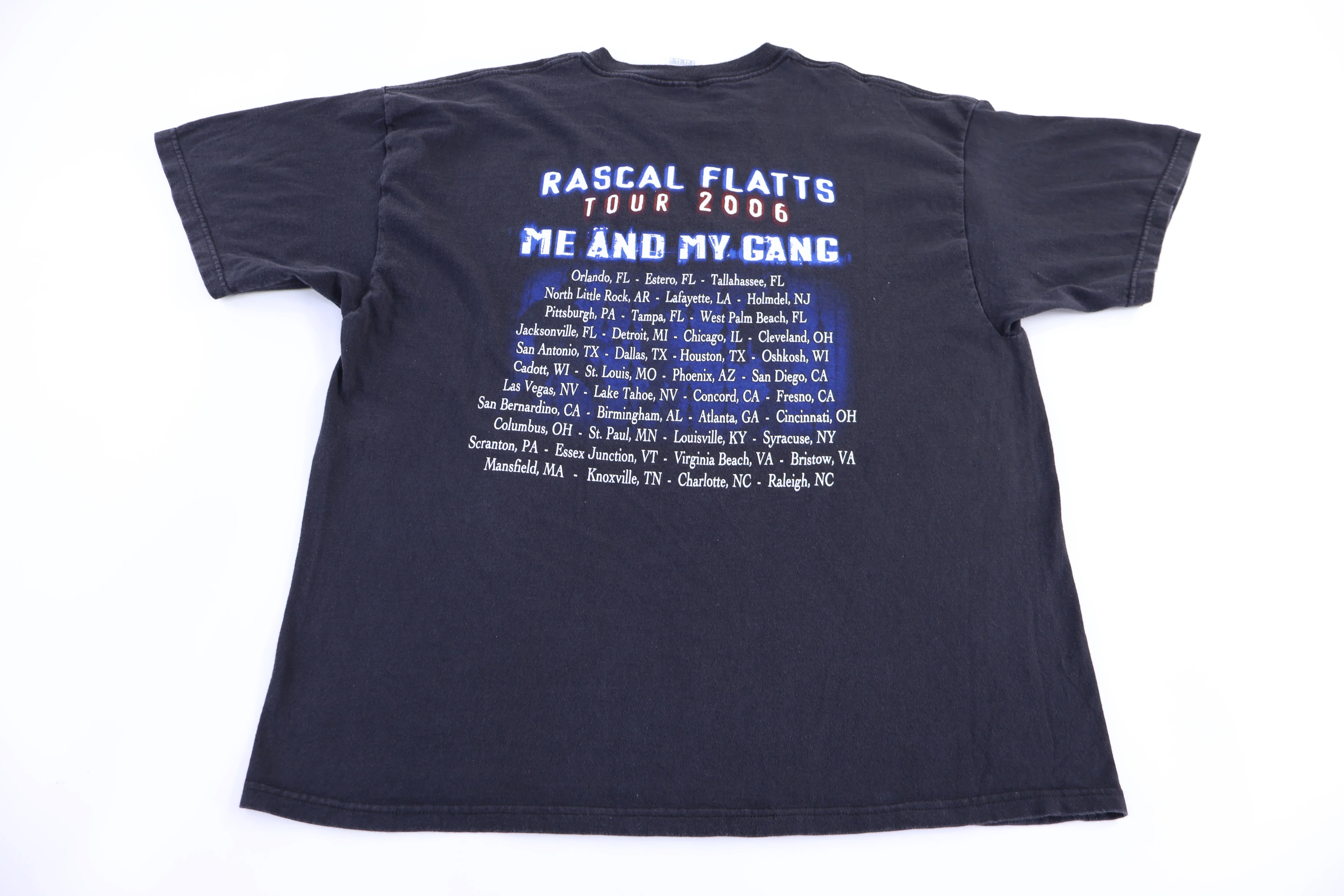 2006 Rascal Flatts Me And My Gang T-shirt - Image 2