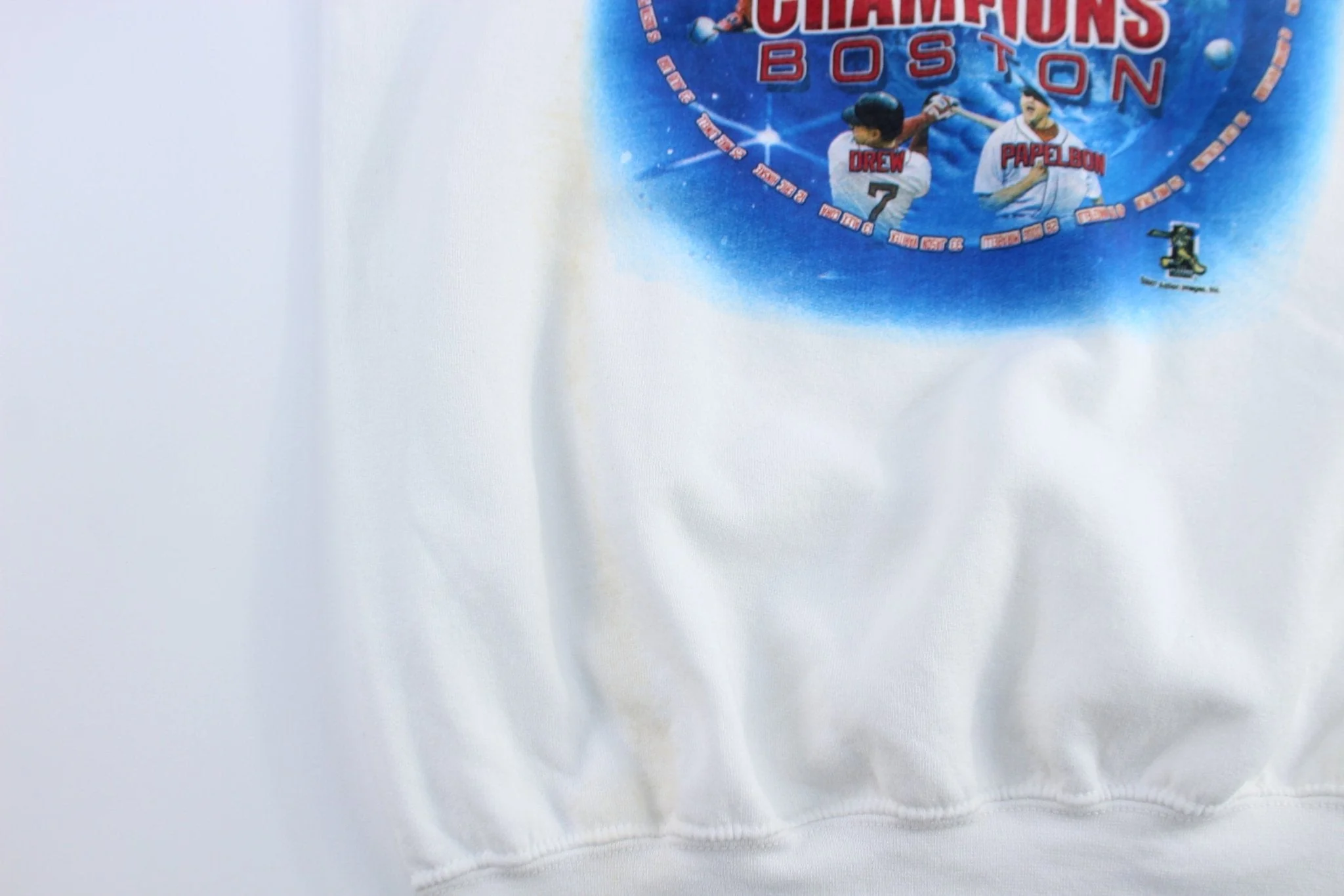 2007 Boston Red Sox World Series Champions Graphic Sweatshirt - Image 5
